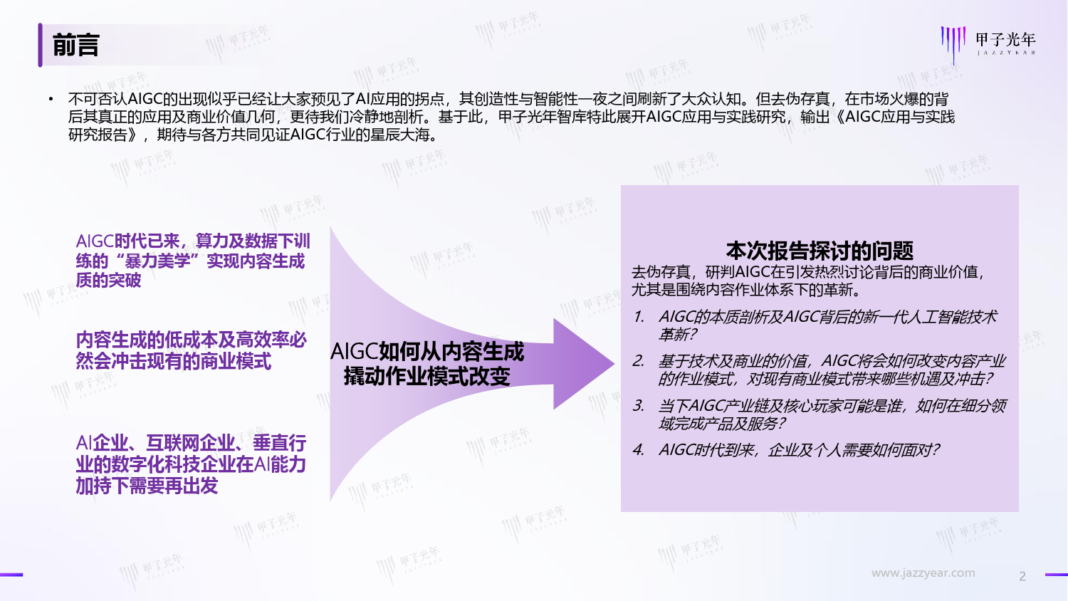 人工智能行业2023AIGC应用与实践展望报告：人工智能重塑内容产业的作业模式_第2页