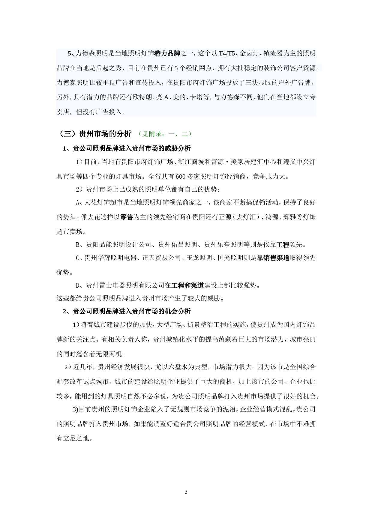 照明设备商业计划书_第3页