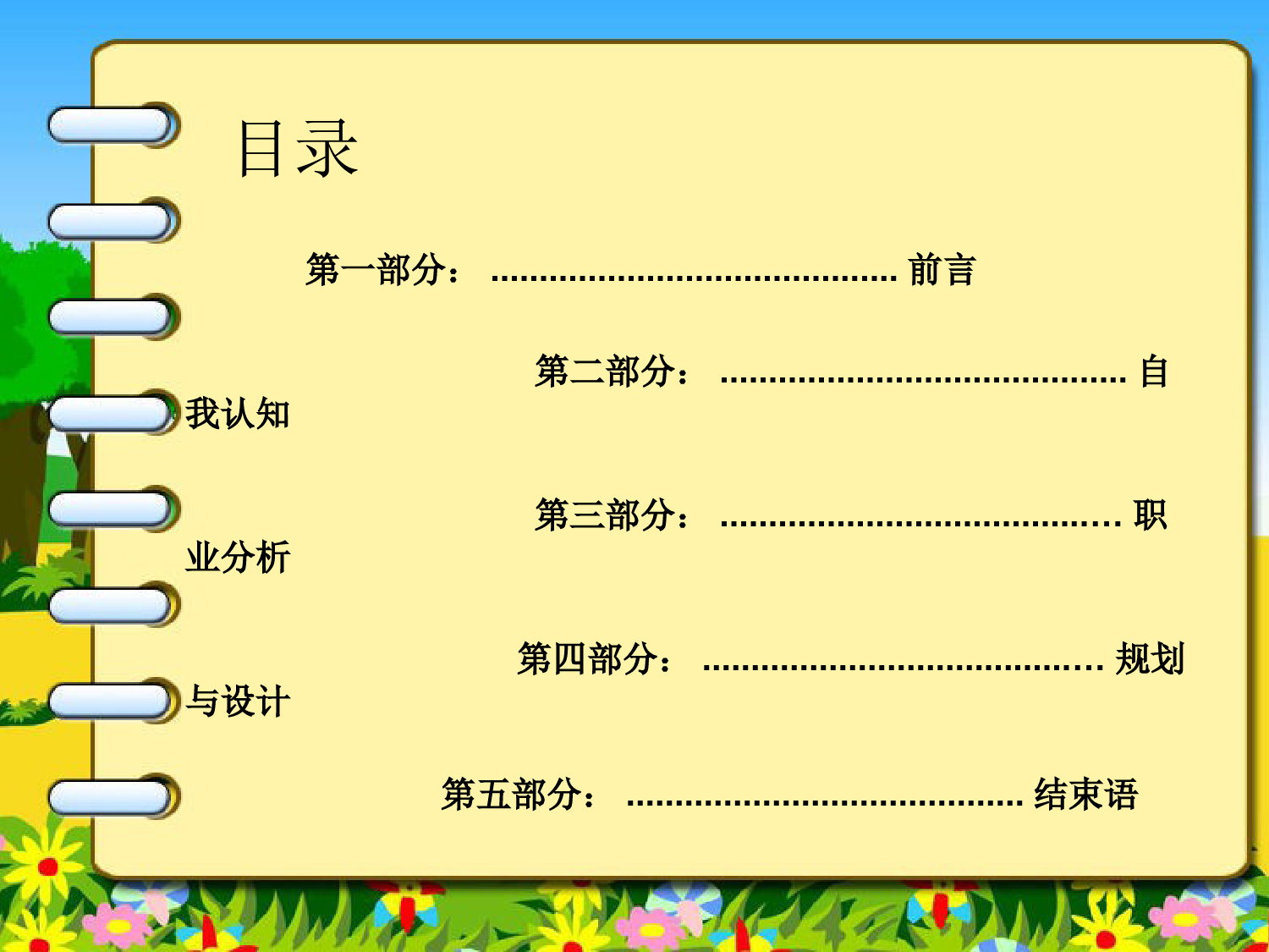 德语专业(大学生职业生涯规划)_第3页