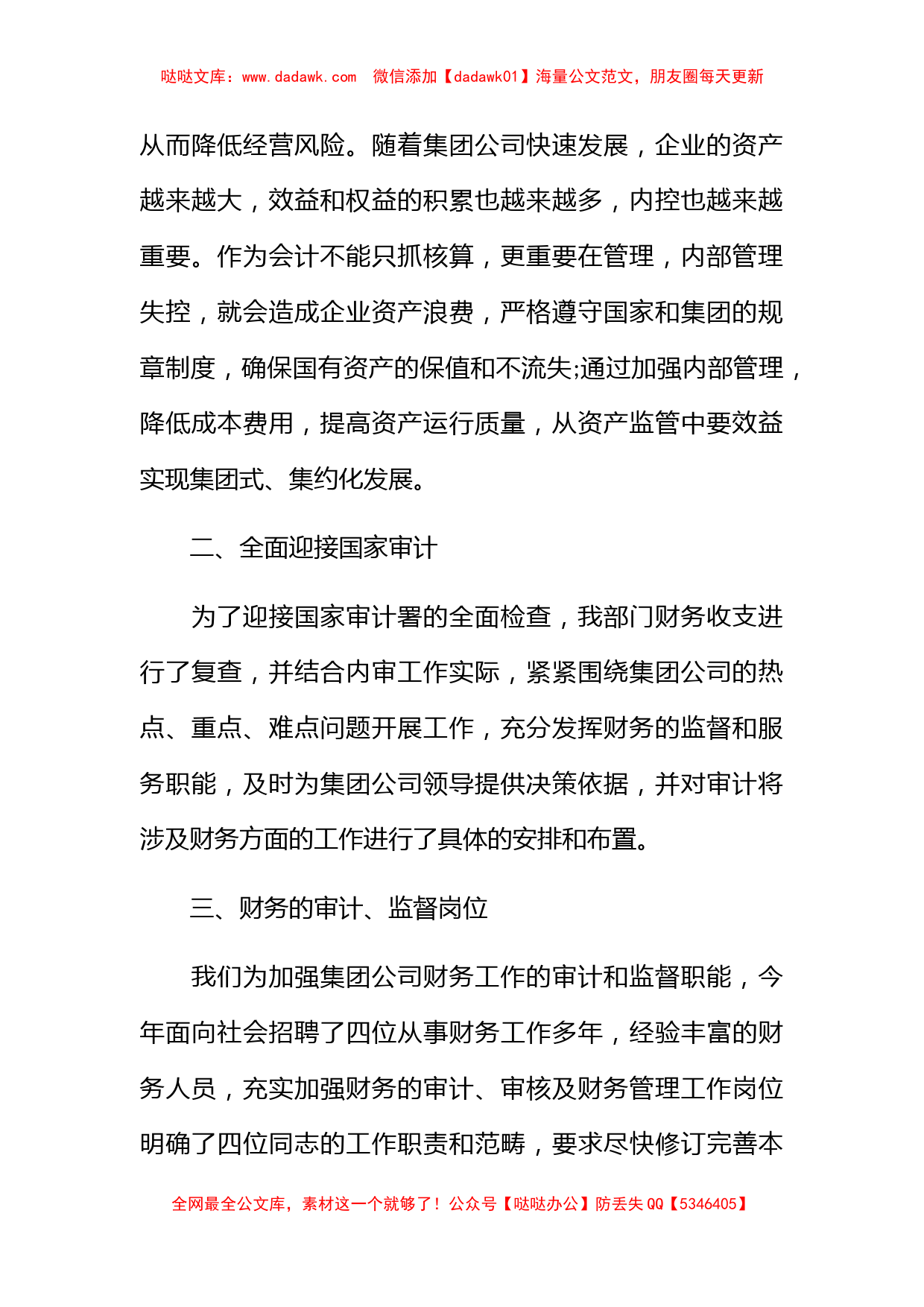 审计个人年终总结发言稿_第2页