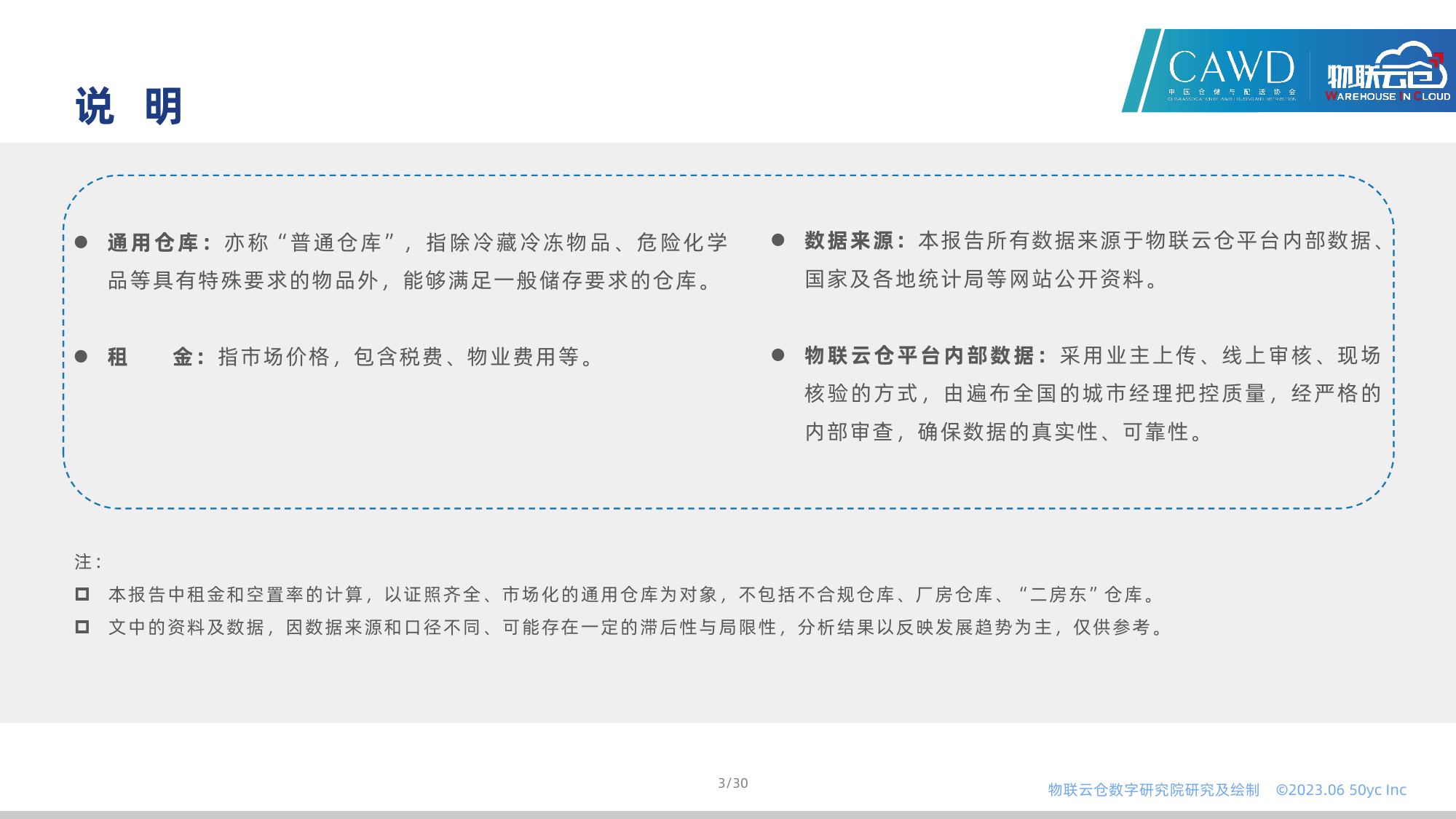 2023年6月全国通用仓储市场报告_第3页