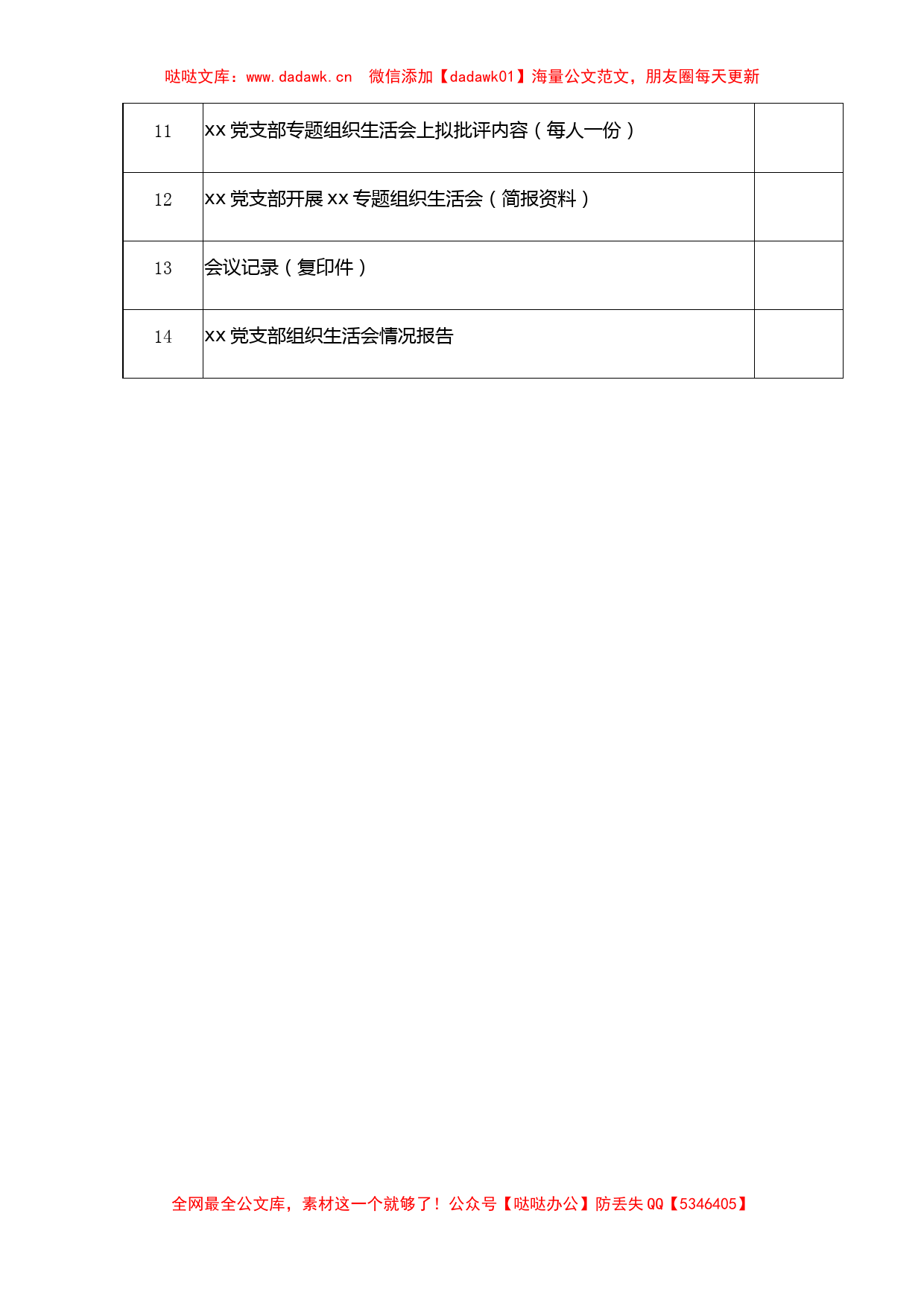 党支部专题组织生活会全套材料汇编（不含整改方案）_第2页