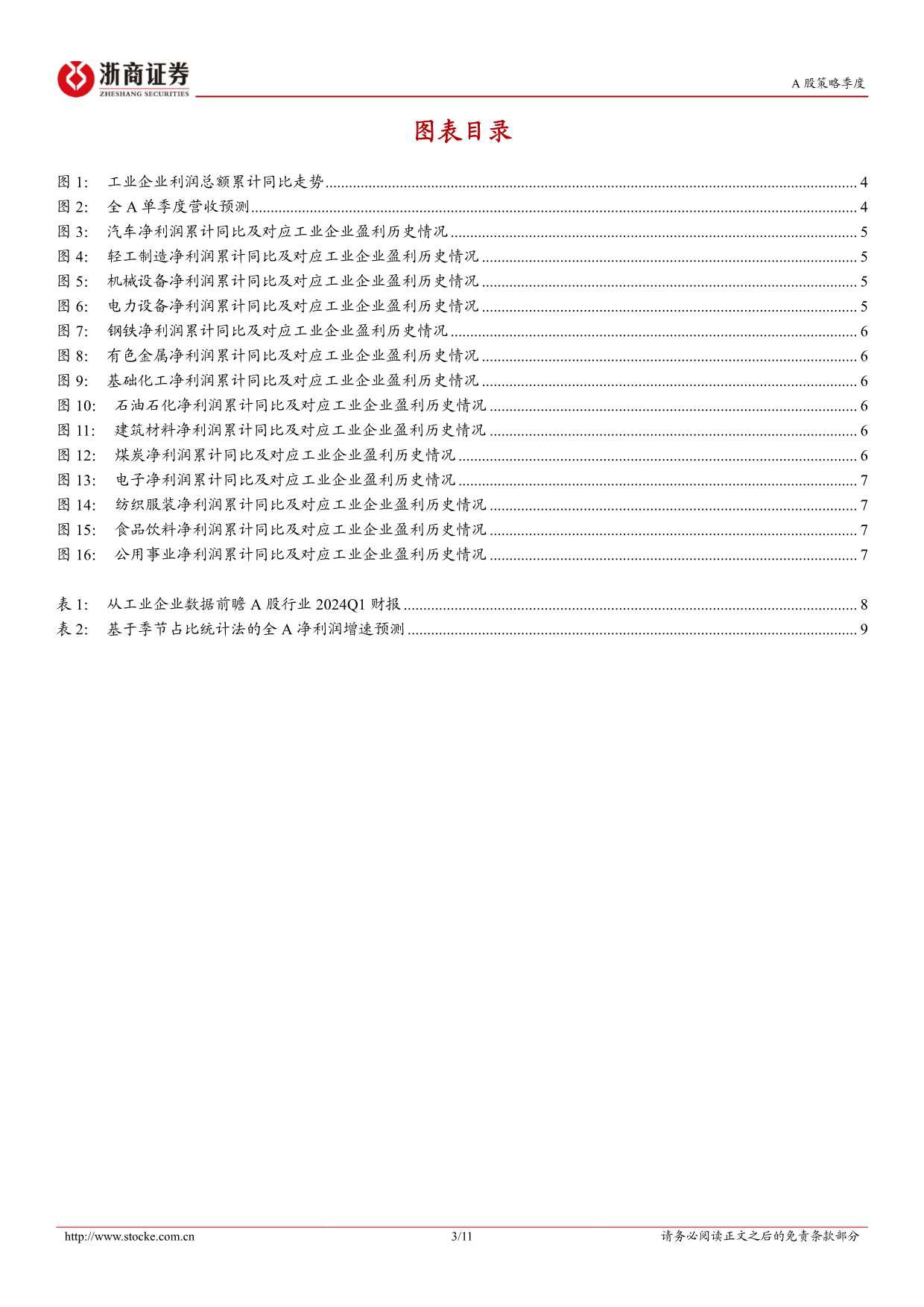 策略专题研究：2024年一季报前瞻-240331-浙商证券-11页_第3页