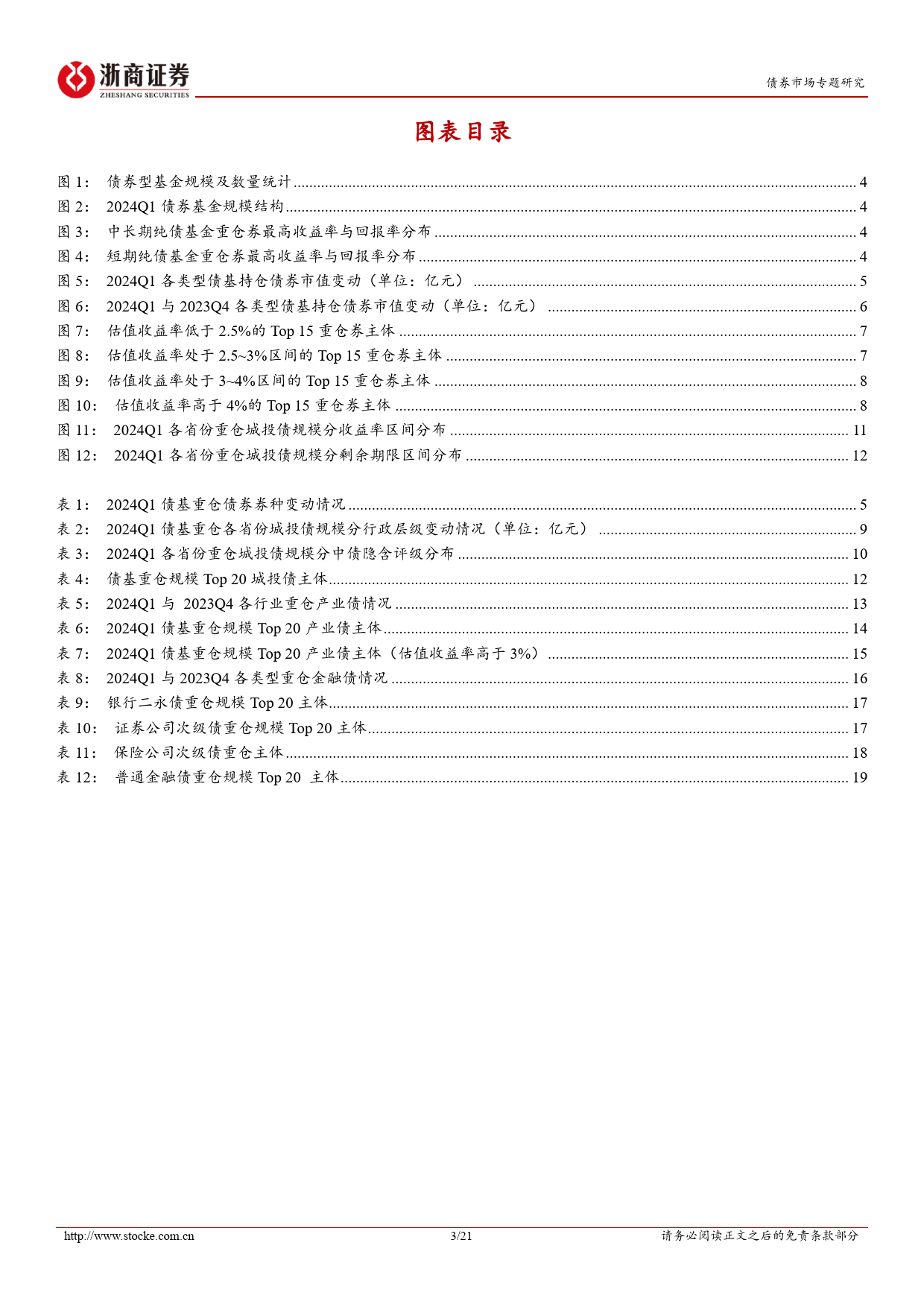 2024Q1债基重仓全图谱：债基持仓中的信用下沉信号-240507-浙商证券-21页_第3页