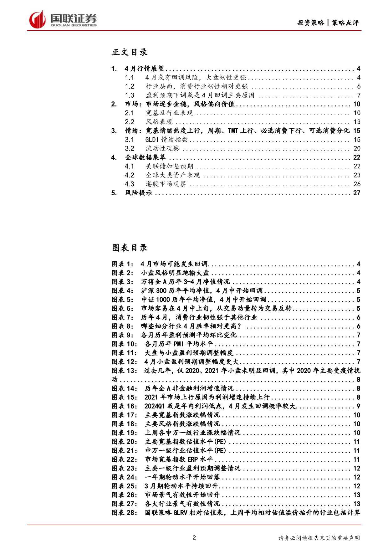 策略点评：4月行情展望-240326-国联证券-28页_第2页