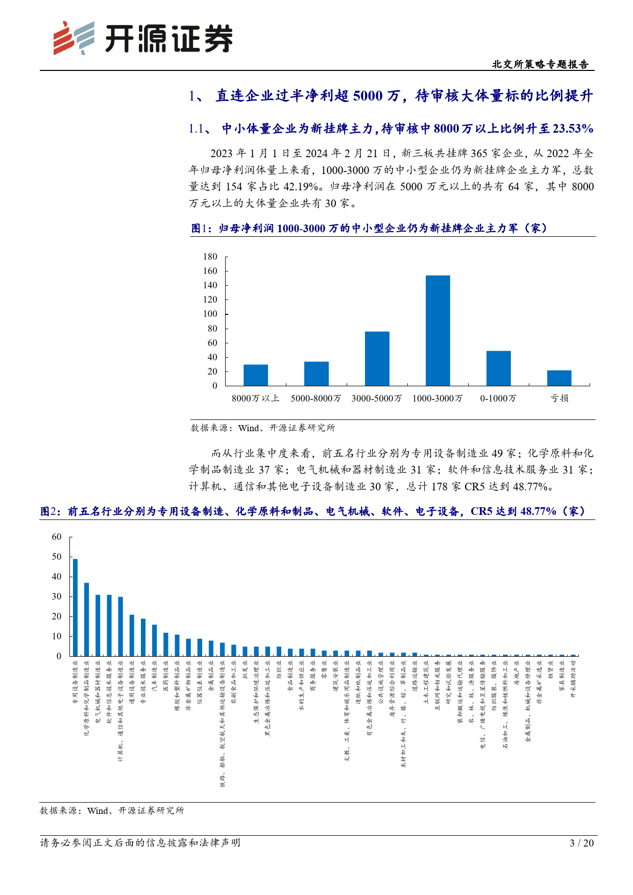 北交所策略专题报告：新三板大体量企业挂牌声势渐起，关注龙头、强科创属性标的-20240225-开源证券-20页_第3页