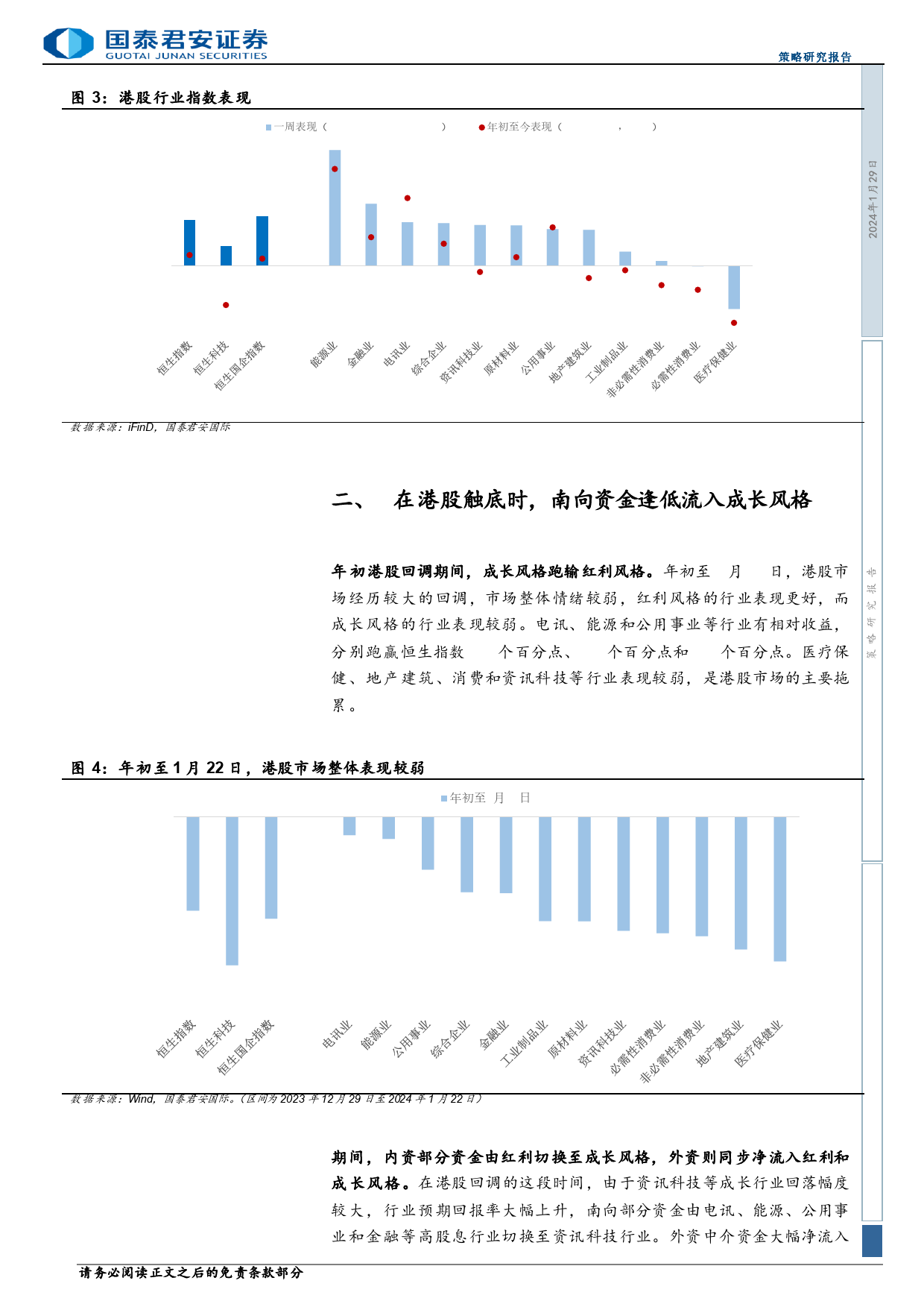 策略研究报告：持红利静待港股底部震荡向上-20240129-国泰君安(香港)-10页_第3页