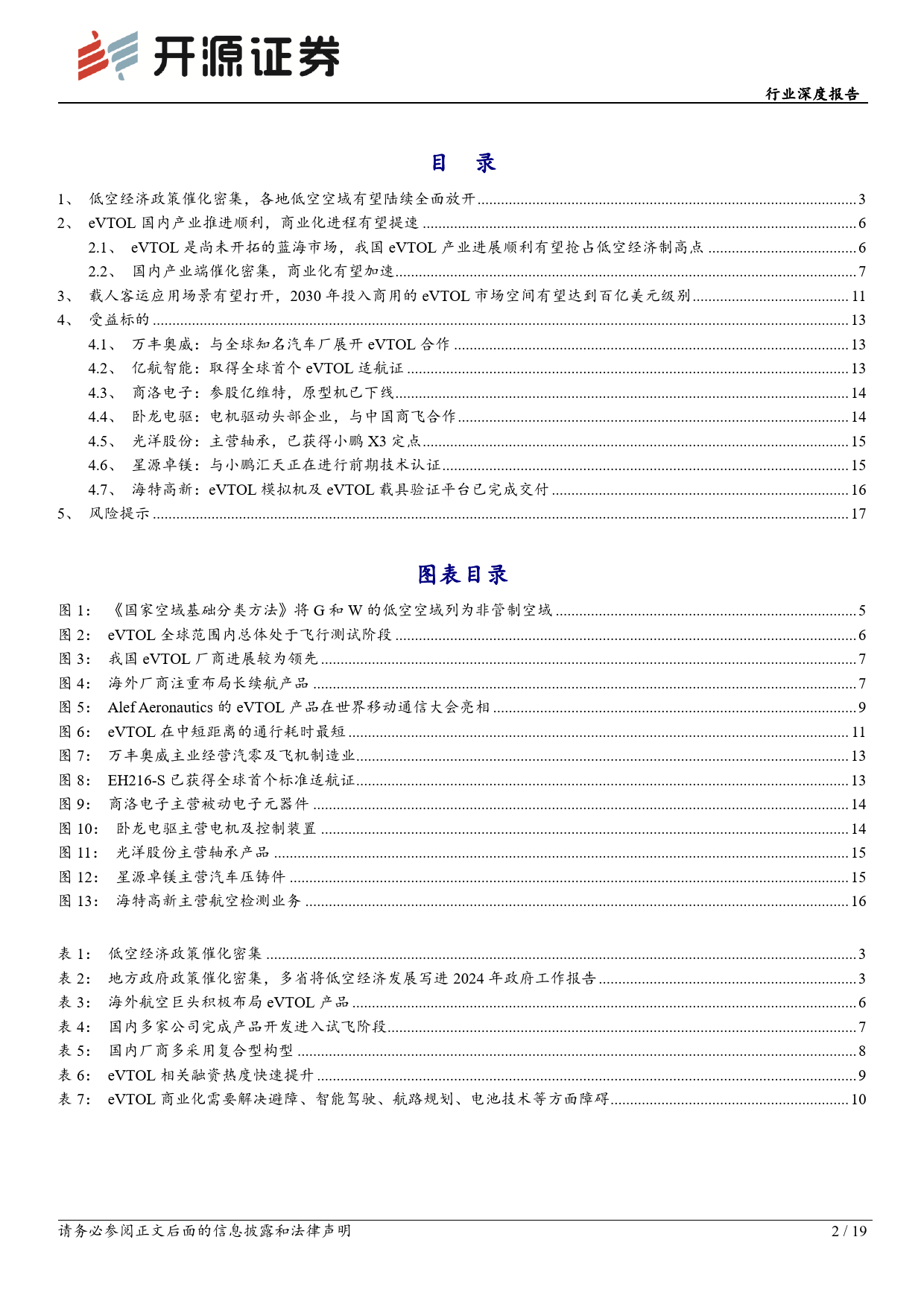 电力设备行业深度报告：2024年或是低空经济元年-240311-开源证券-19页_第2页