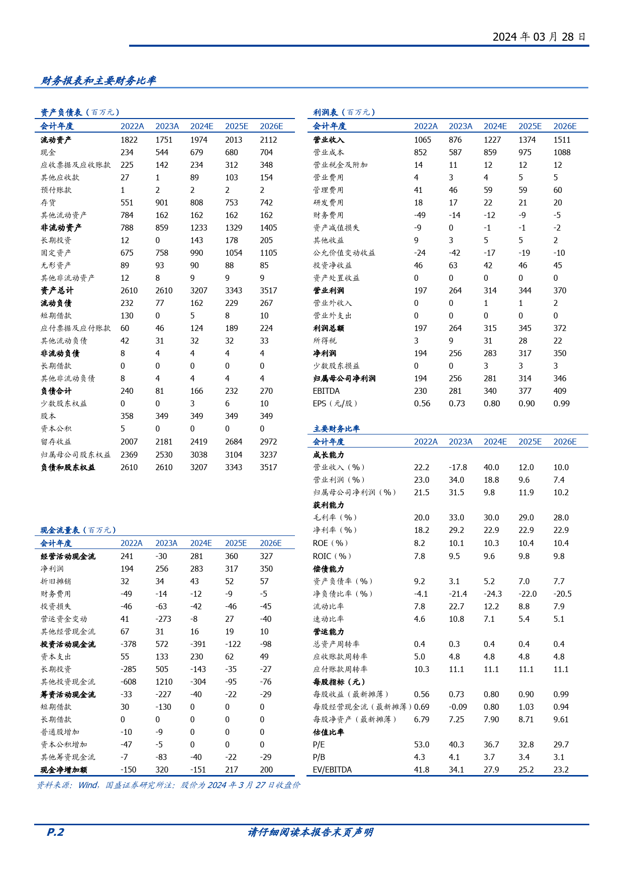 安德利-605198.SH-全球浓缩果汁龙头企业，新产品、市场双拓展带来新机遇-20240328-国盛证券-12页_第2页