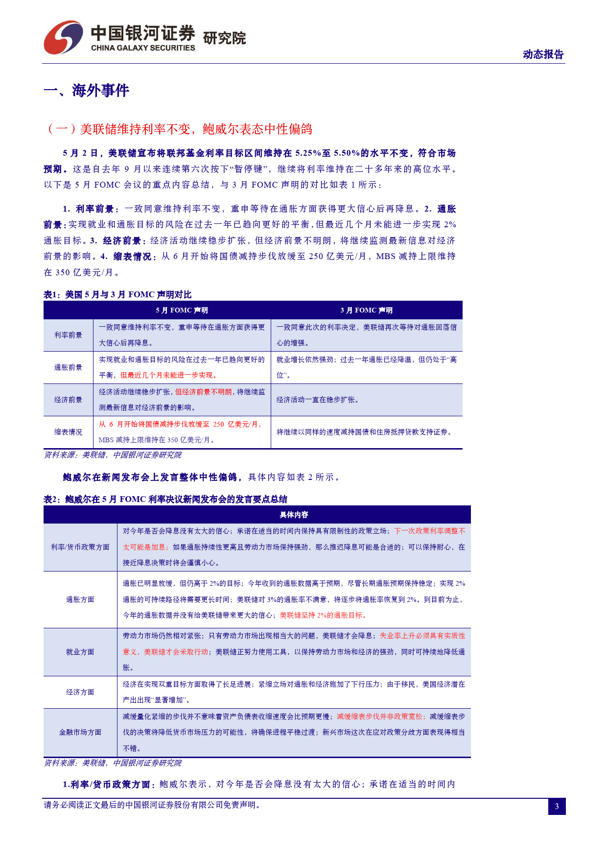 策略研究：五一期间全球市场发生了哪些变化？-240506-银河证券-13页_第3页