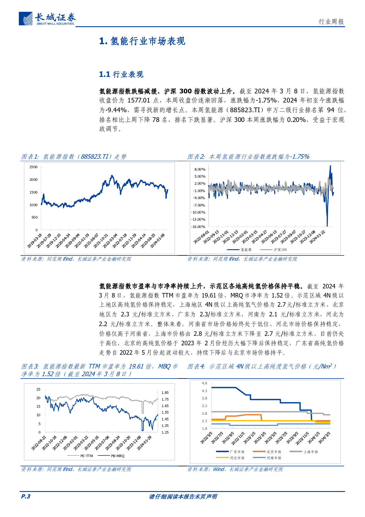 电力设备及新能源行业：下游应用开启全新赛道，氢能成推动经济增长新引擎-240314-长城证券-12页_第2页