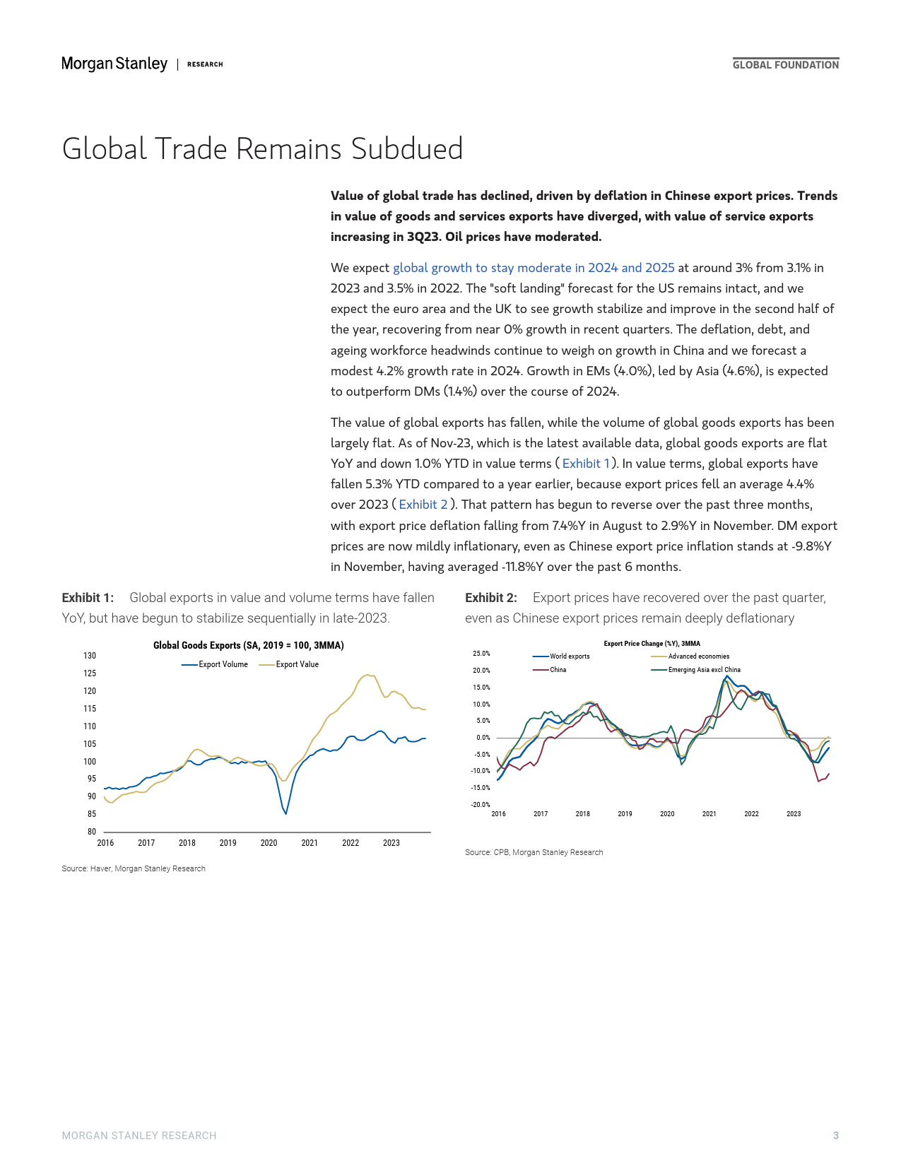 Morgan Stanley Fixed-Global Economics Global Trade Monitor Staying Subdued-106403051_第3页