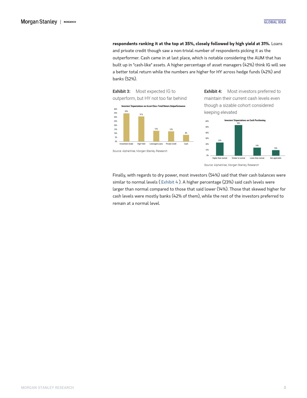 Morgan Stanley Fixed-Global Credit Strategy Survey Says…-106949714_第3页