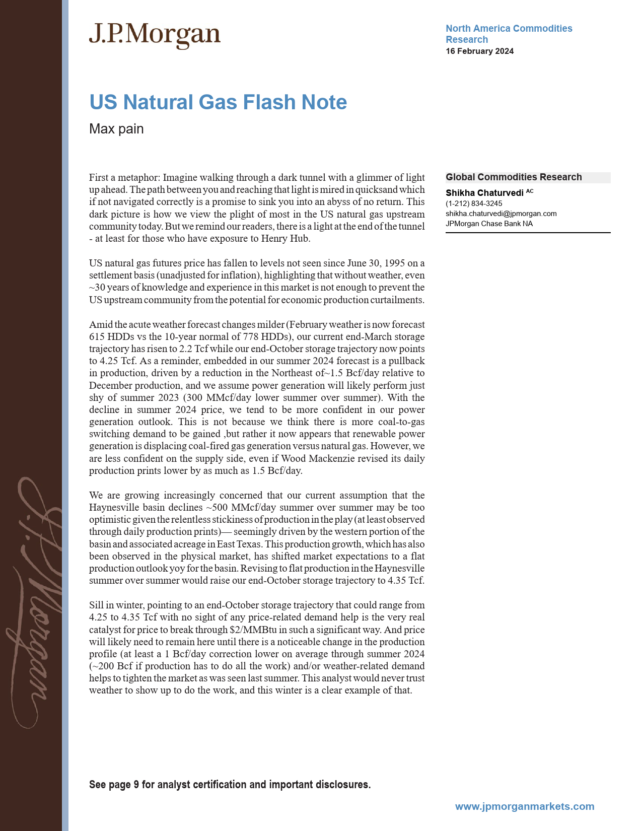 JPMorgan Econ  FI-US Natural Gas Flash Note Max pain-106564017_第1页