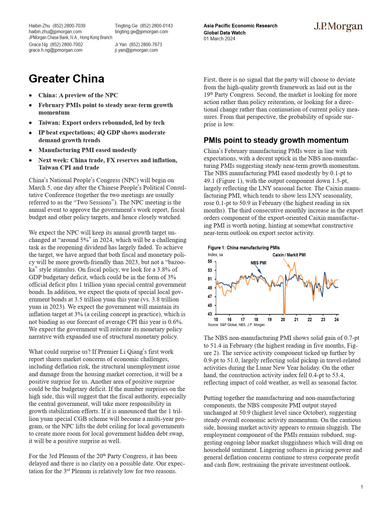 JPMorgan Econ  FI-Greater China-106794681_第1页