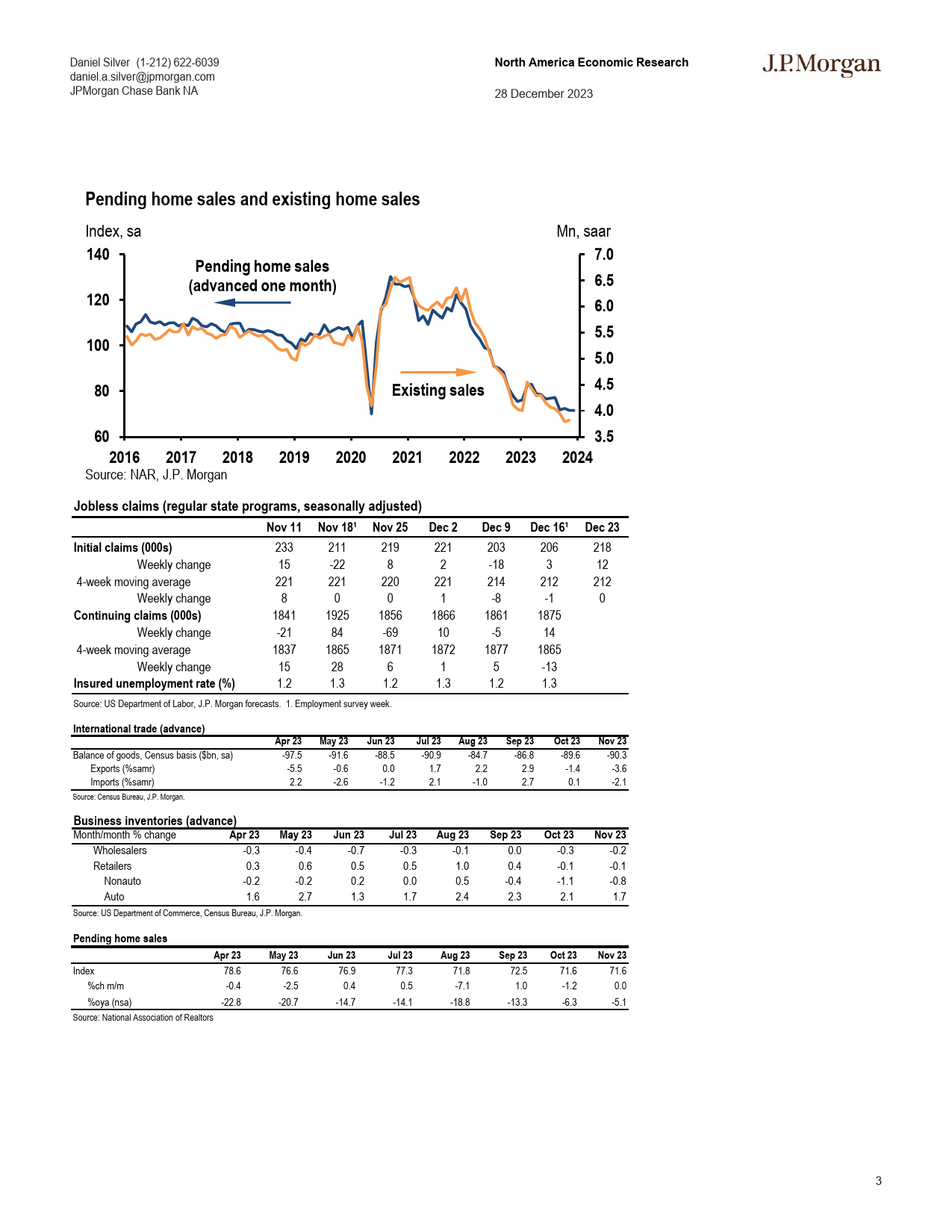 JPMorgan Econ  FI-US Thursday morning data summary-105611127_第3页