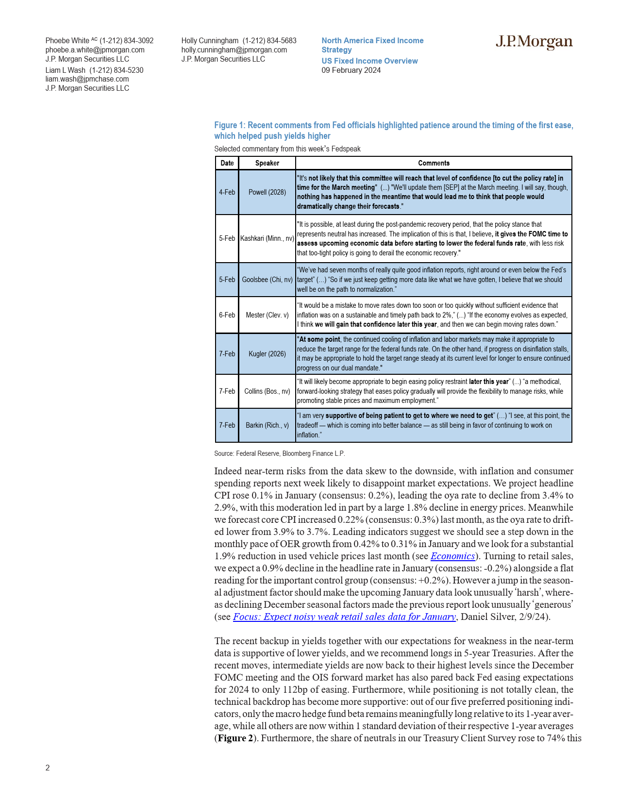 JPMorgan Econ  FI-US Fixed Income Overview From the last mile to the road ahea...-106450345_第2页