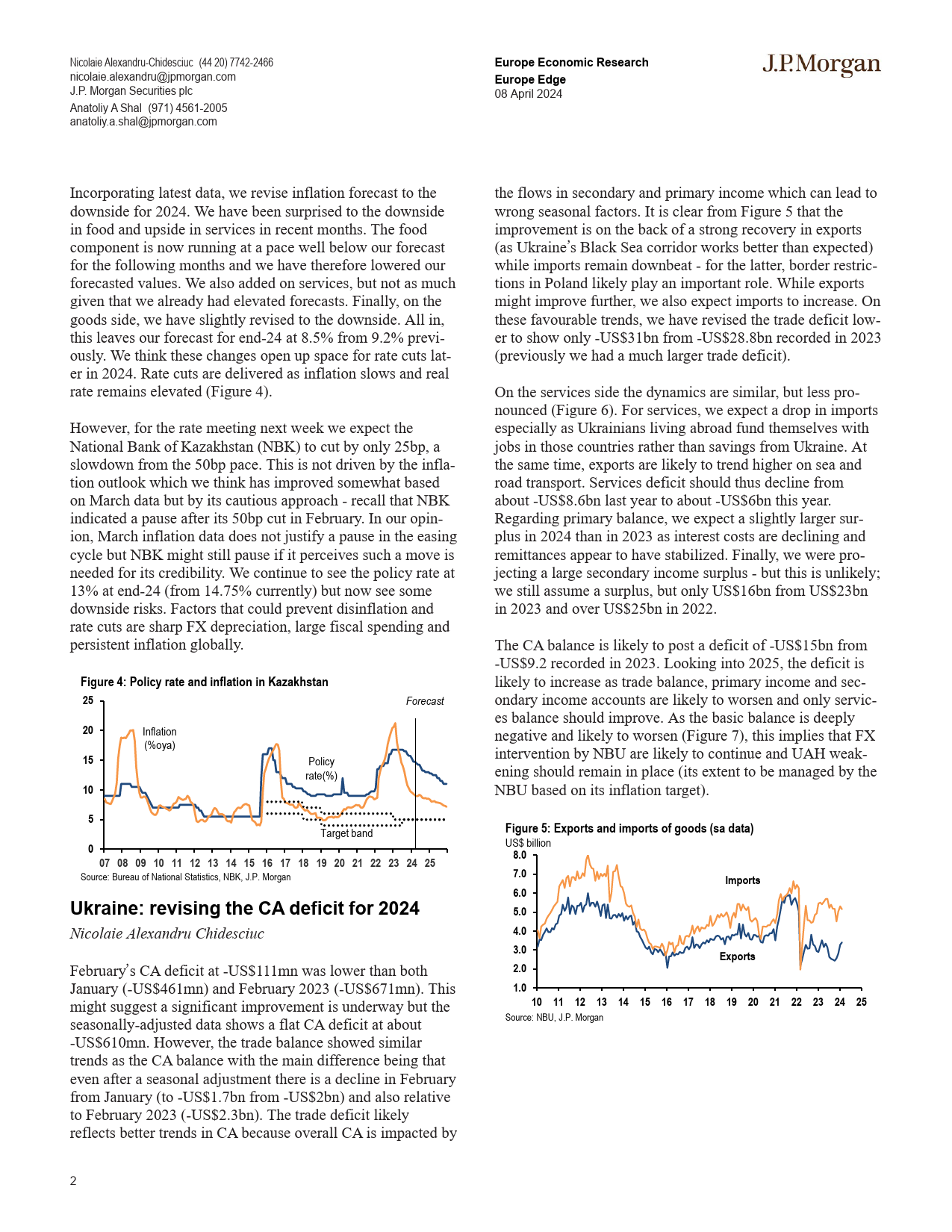 JPMorgan Econ  FI-Europe Edge-107447291_第2页