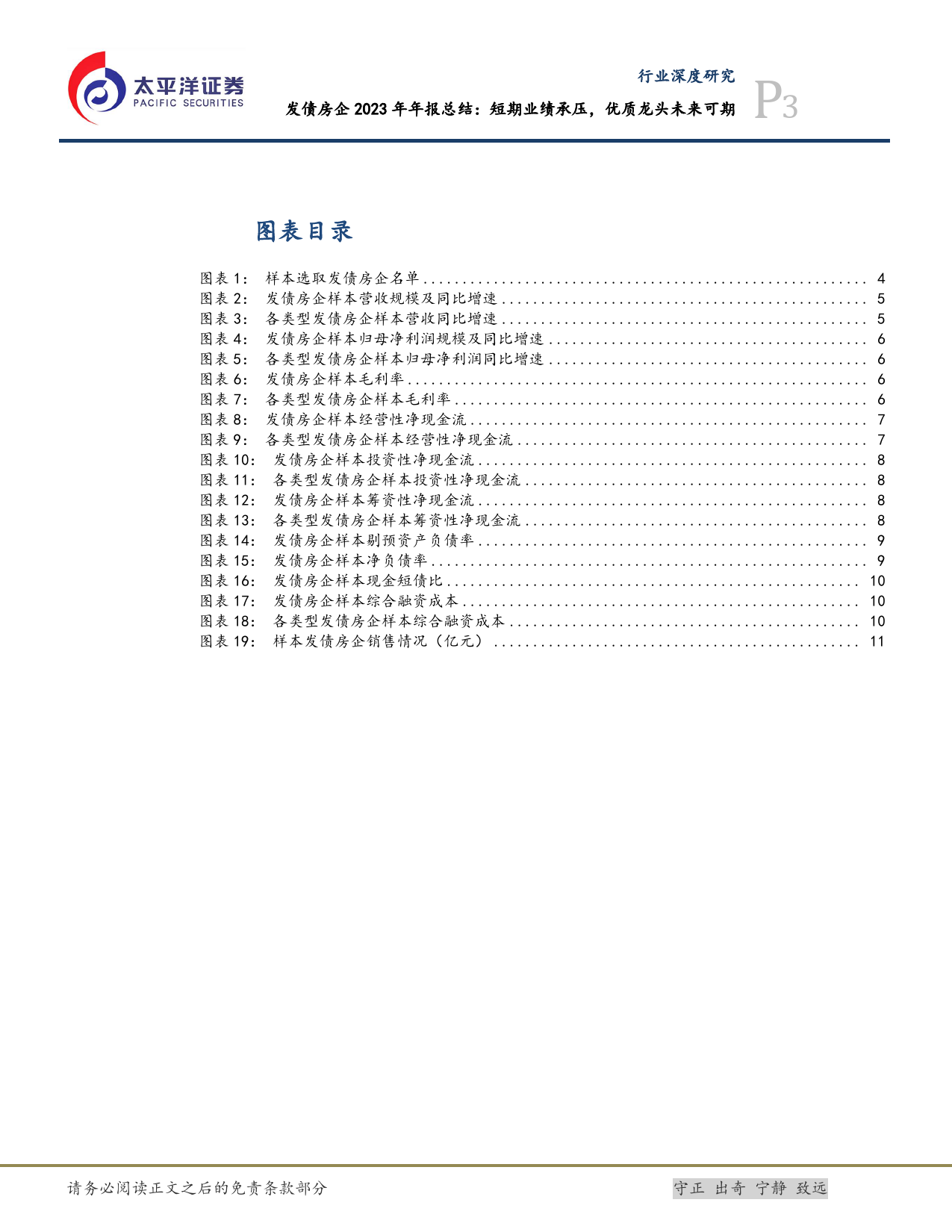 房地产行业发债房企2023年年报总结：短期业绩承压，优质龙头未来可期-240515-太平洋证券-14页_第3页