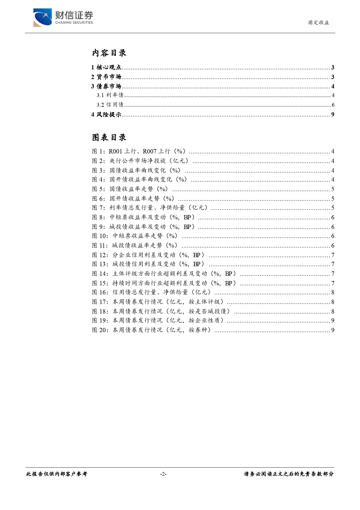 固定收益(0408-0412)：经济延续弱修复，利率下行空间打开-240416-财信证券-10页_第2页