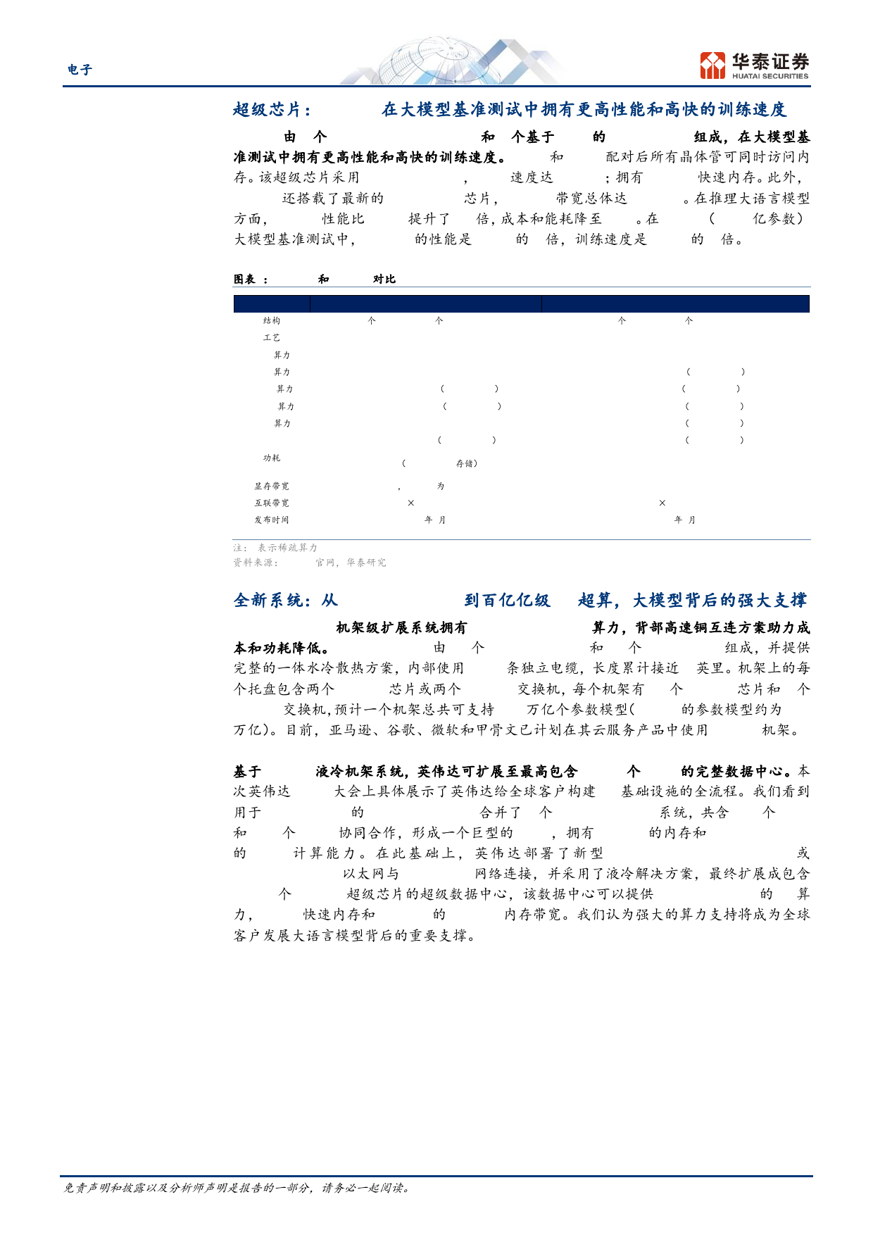 电子行业动态点评-GTC+2024：一次践行“Buy+More+Save+More”口号的发布会-240326-华泰证券-11页_第3页