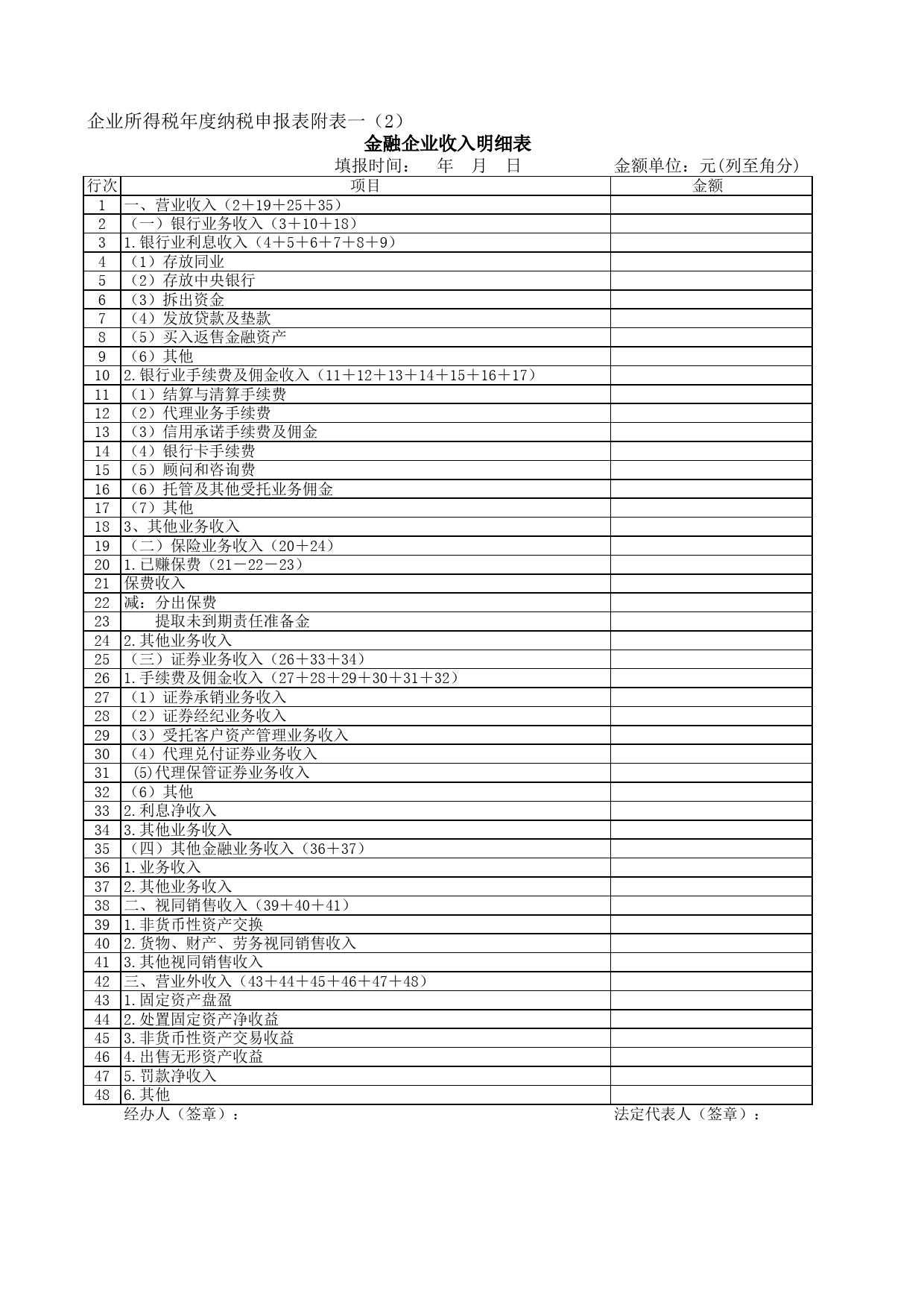 企业所得税年度纳税申报表A类_第3页