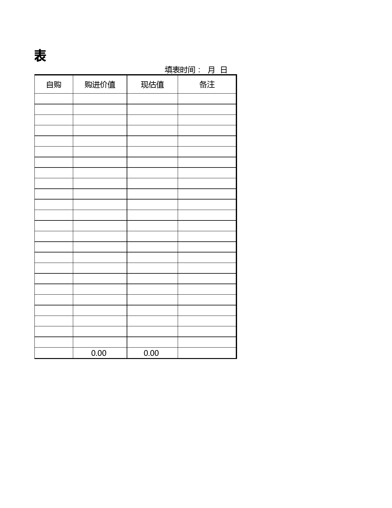 公司固定资产登记表_第2页