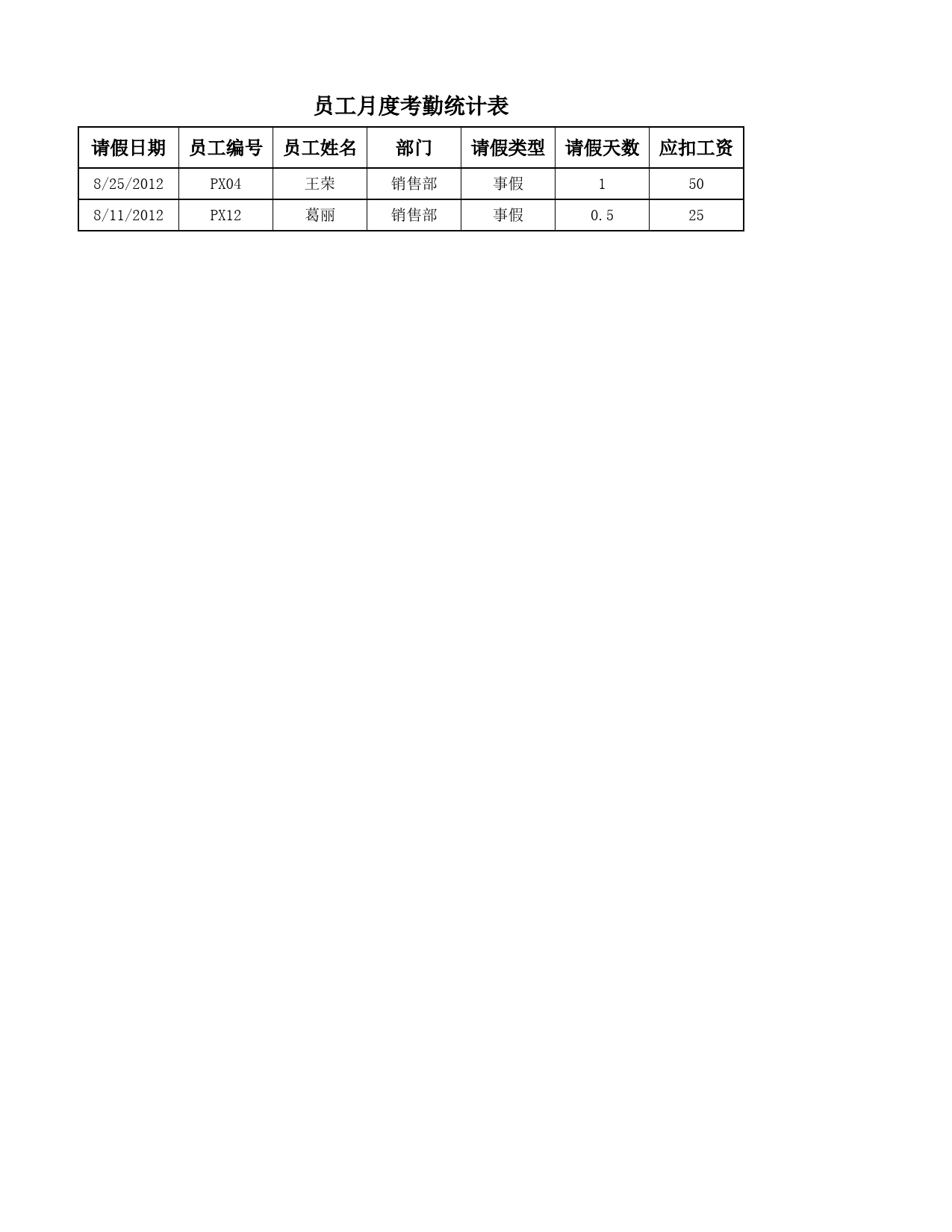 考勤结果查询表_第1页