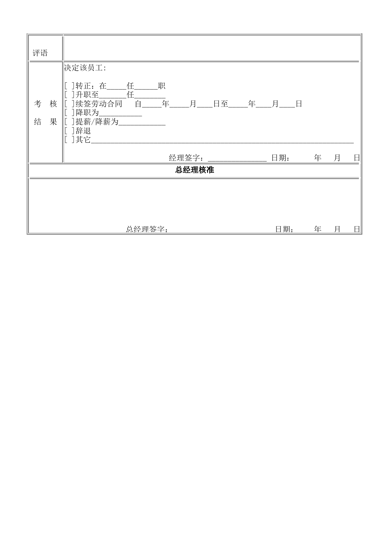 业务人员考核表_第2页