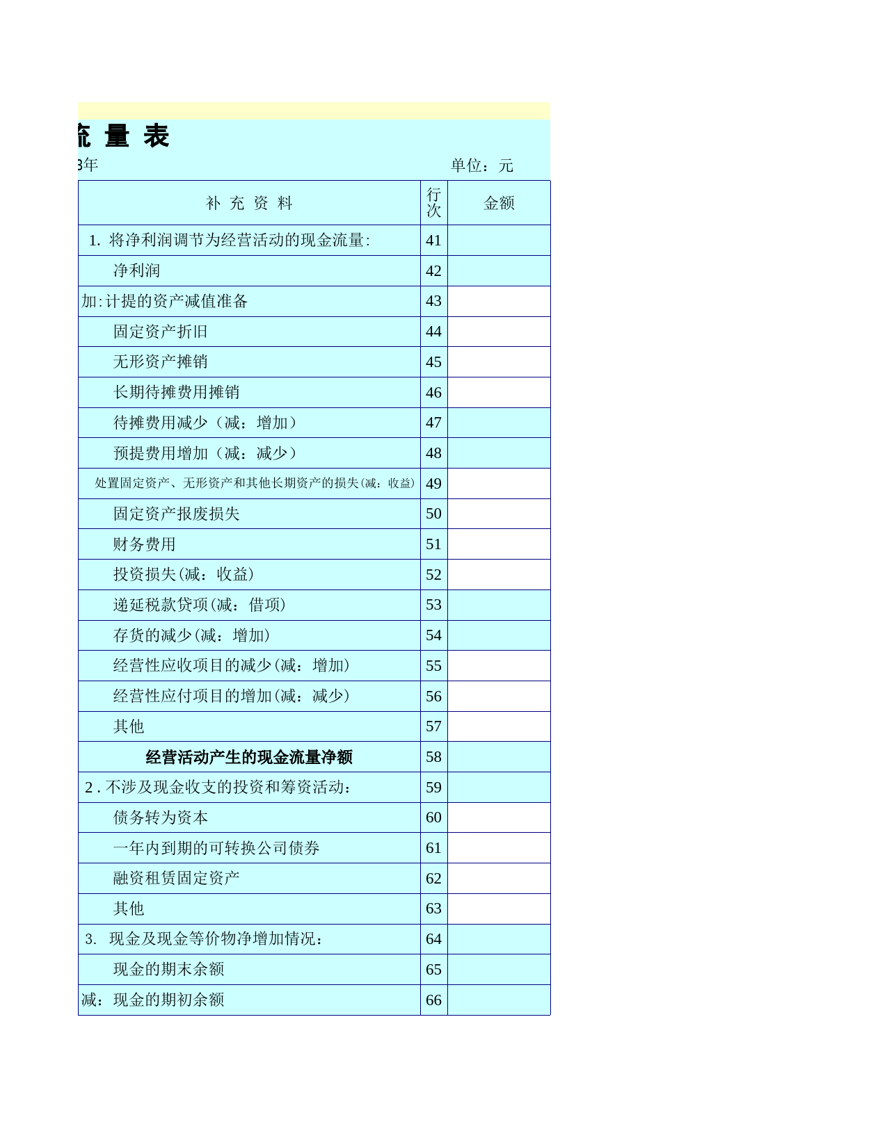 企业现金流量表_第3页