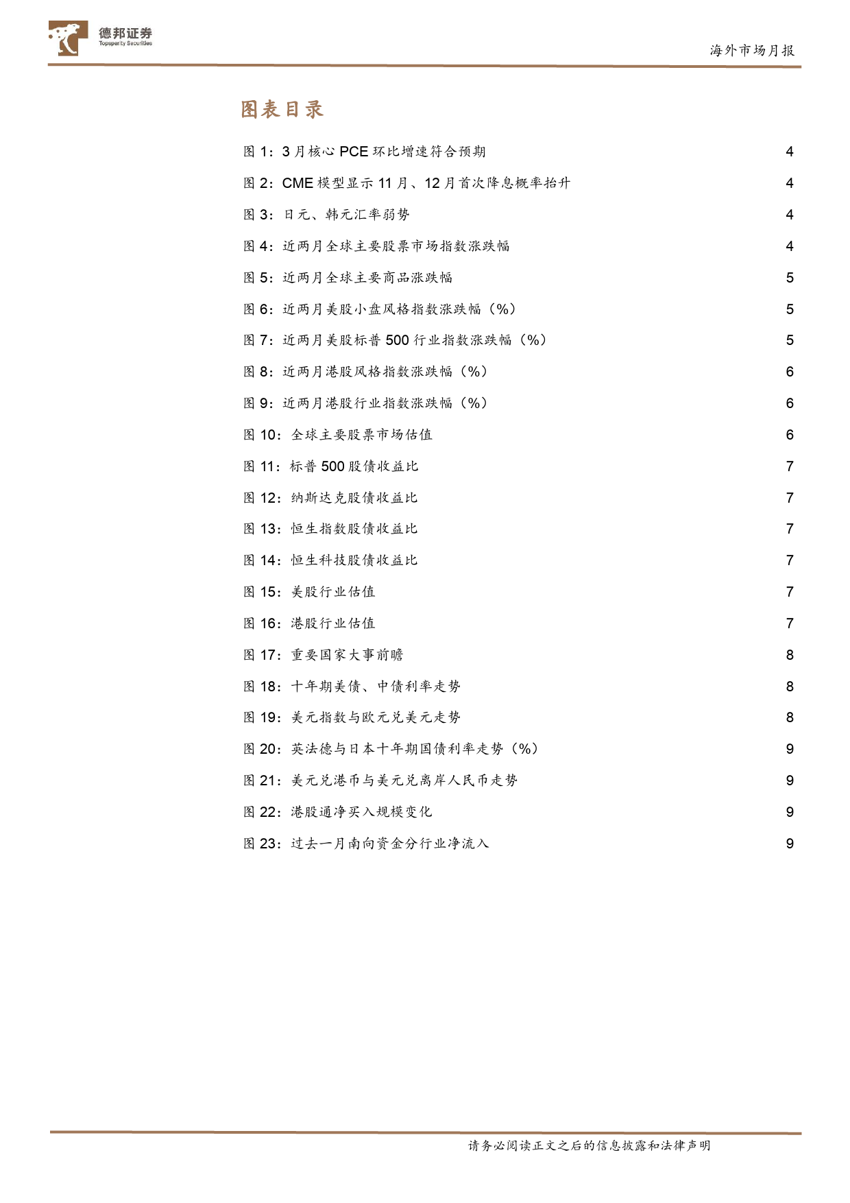 海外市场月报：港股迎小牛-240428-德邦证券-10页_第3页