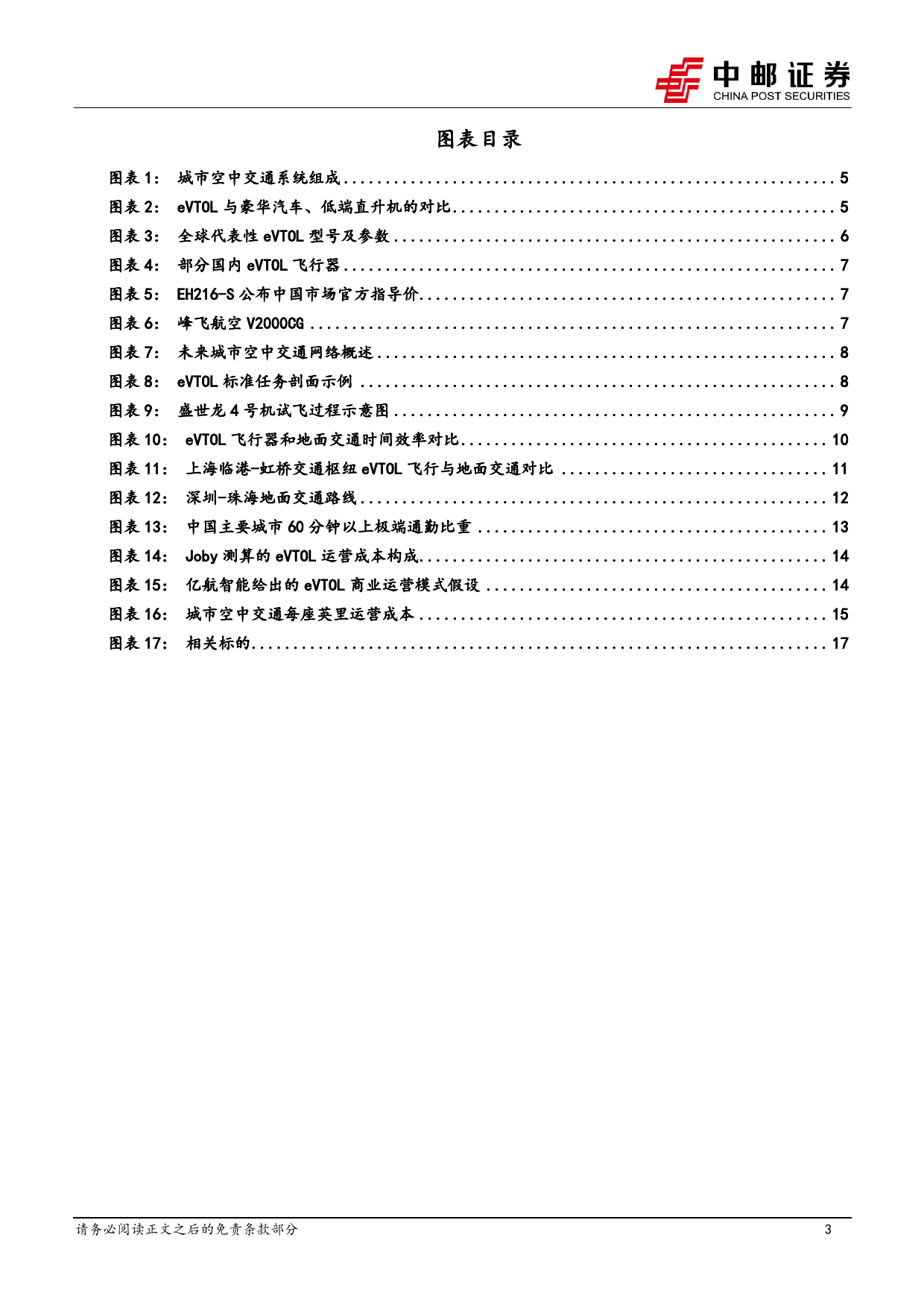 国防军工行业低空经济专题之一：eVTOL兼具时间效率优势和成本优势，UAM市场前景广阔-240417-中邮证券-20页_第3页