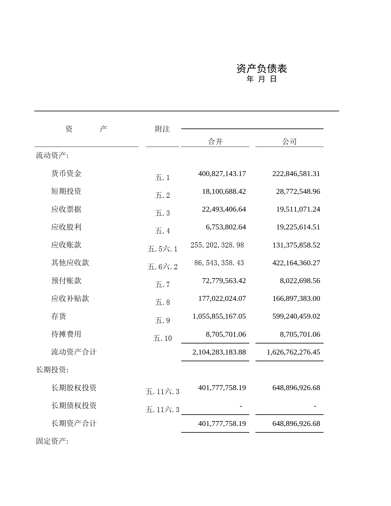 资产负债表7_第1页