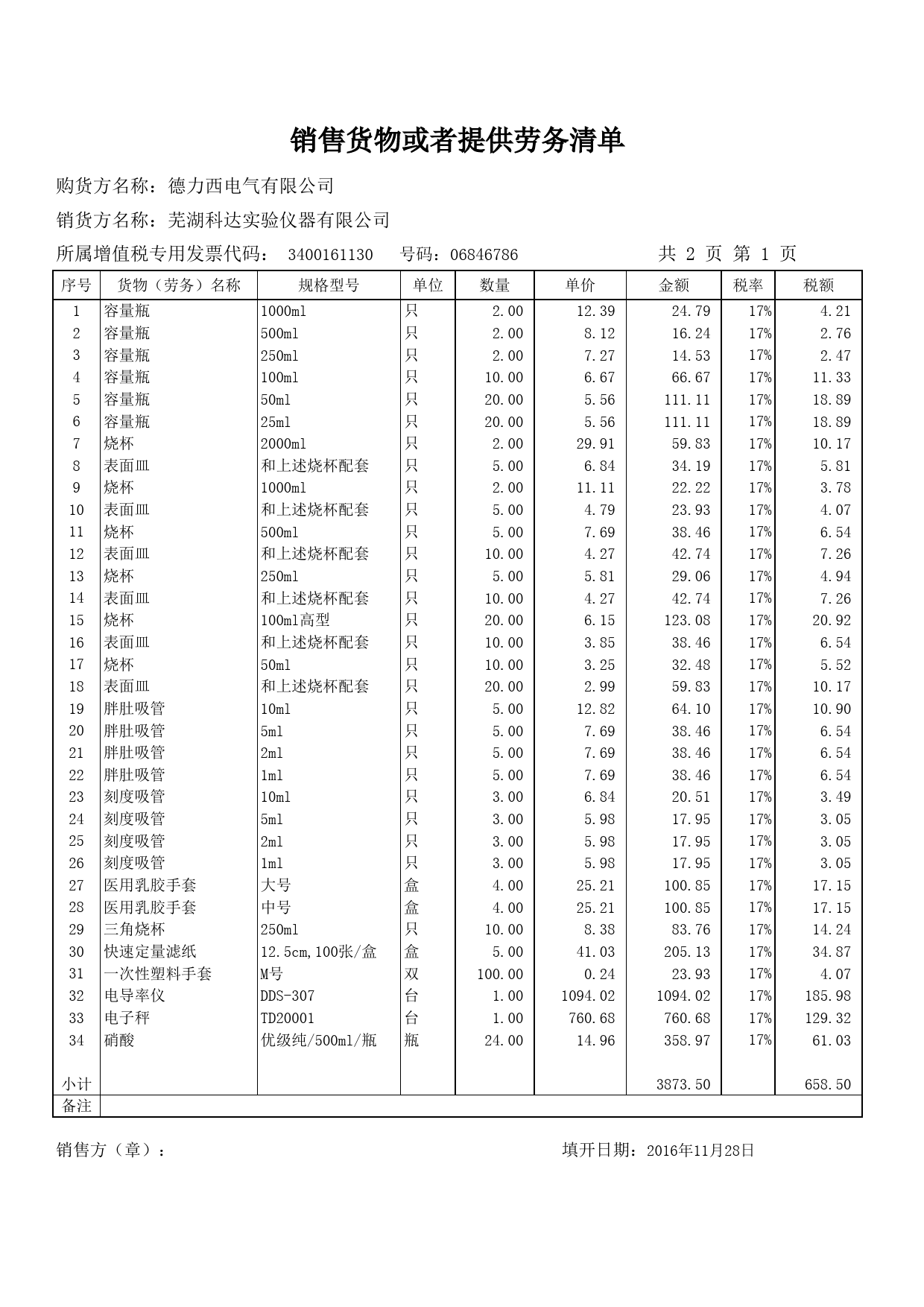 销货清单模板 (1)_第1页