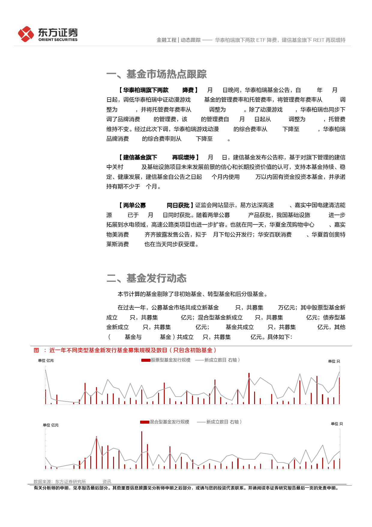 金融工程 动态跟踪：华泰柏瑞旗下两款ETF降费，建信基金旗下REIT再现增持-20240101-东方证券-15页_第3页