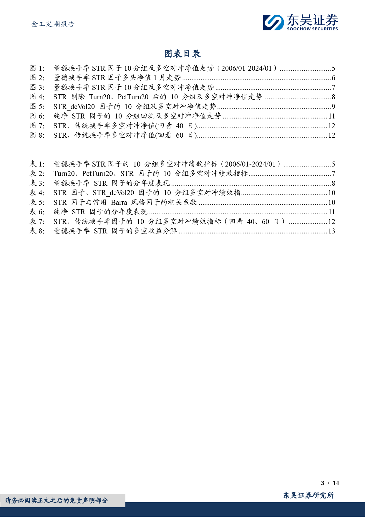 金工定期报告：量稳换手率STR选股因子绩效月报-20240201-东吴证券-14页_第3页