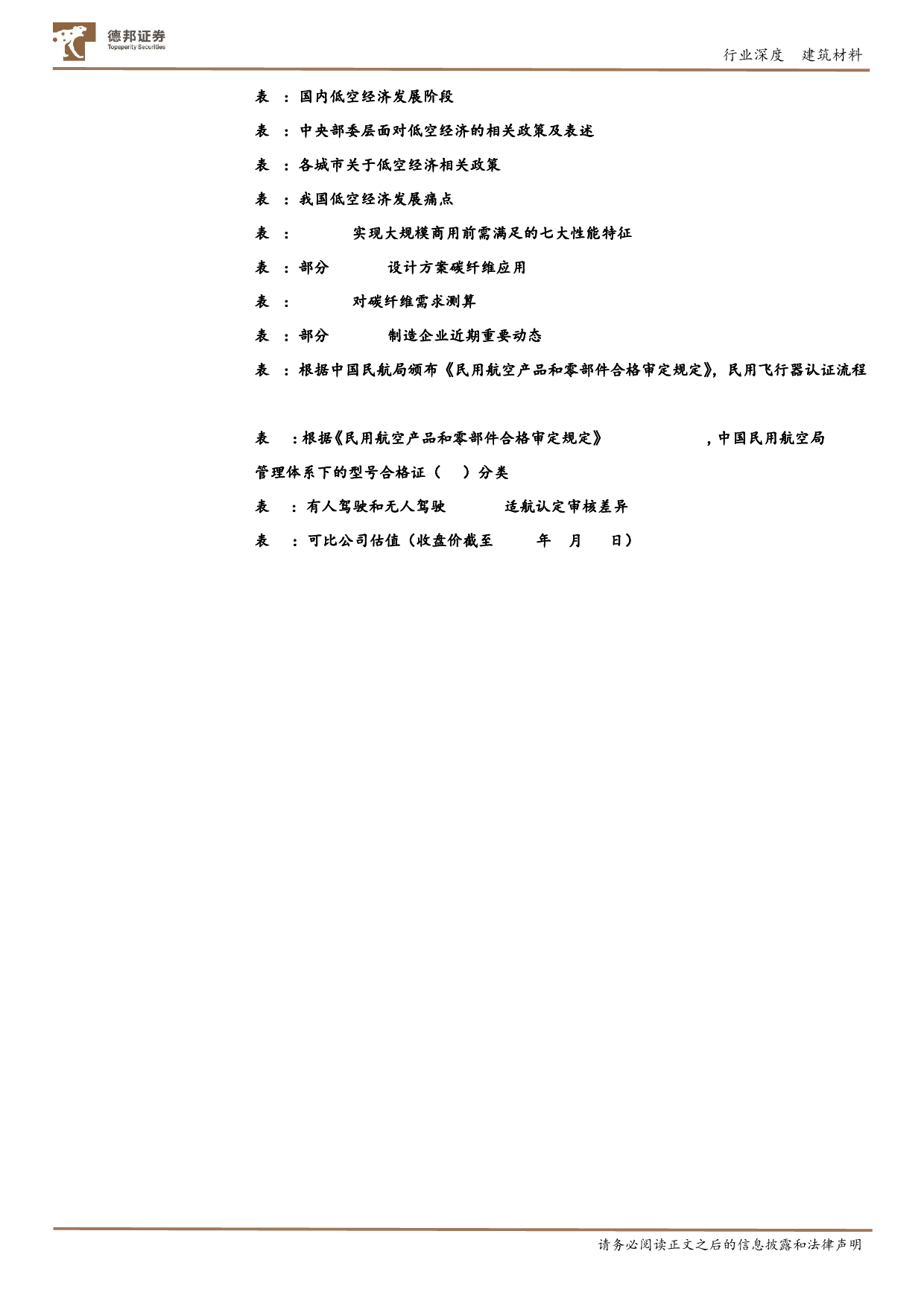 建筑材料行业深度：碳纤维新领域，低空经济蓄势腾飞-240328-德邦证券-22页_第3页