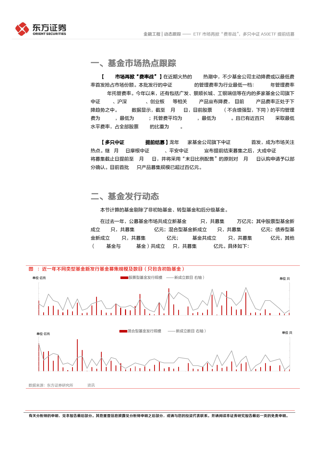 金融工程动态跟踪：ETF市场再掀“费率战”，多只中证A50ETF提前结募-20240303-东方证券-15页_第3页