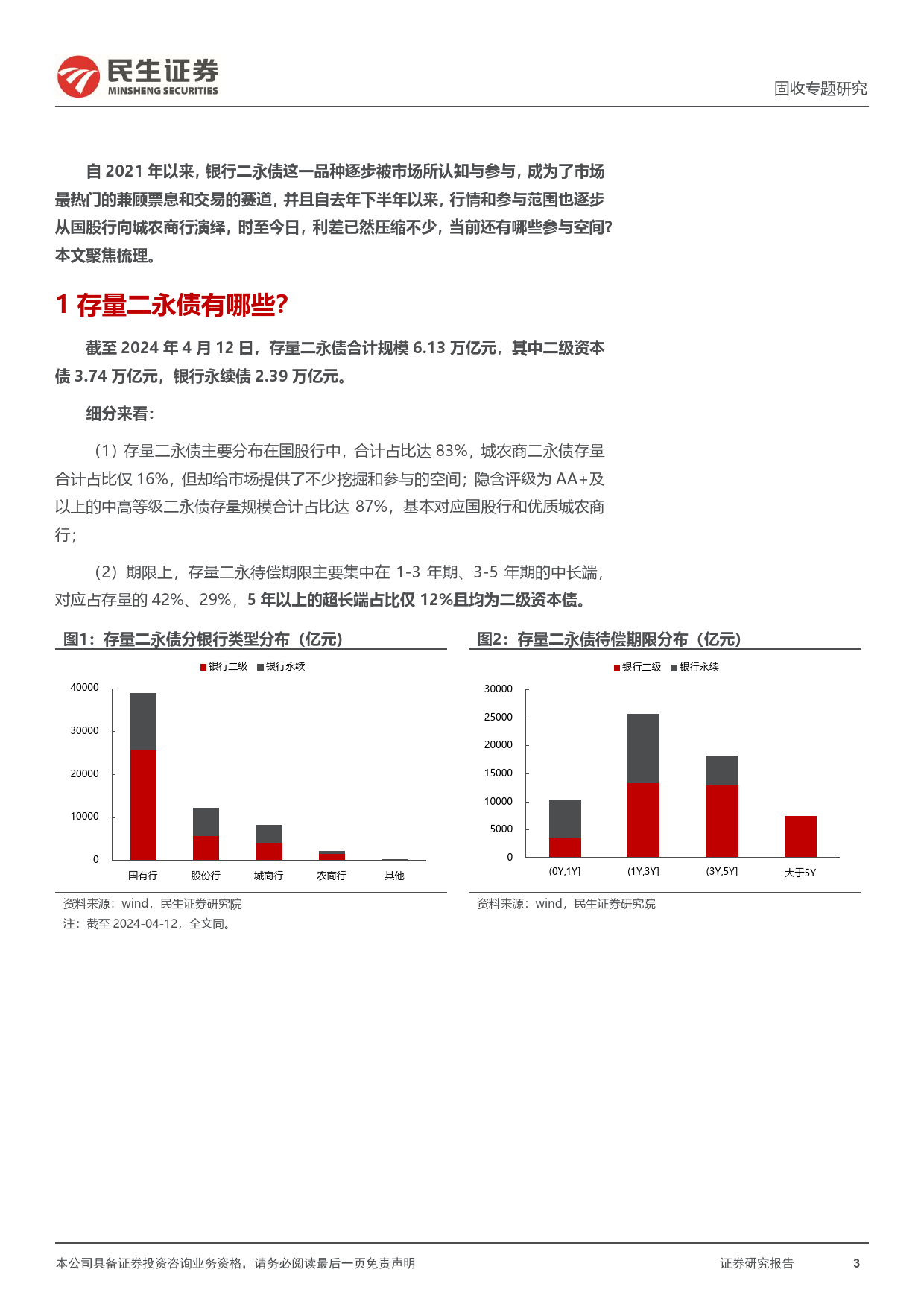 商业银行研究系列：二永债还有多少挖掘空间？-240417-民生证券-17页_第3页