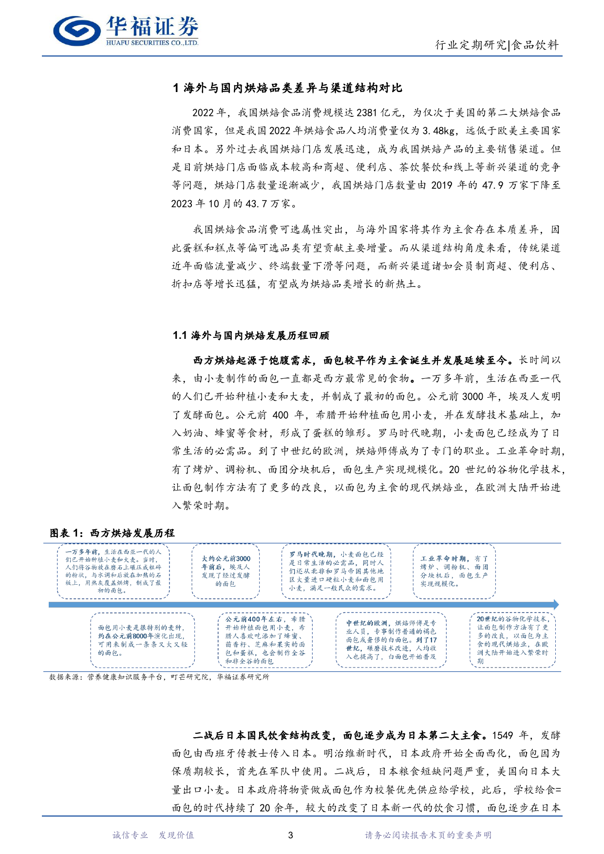 食品饮料行业：海外与国内烘焙品类差异与渠道结构对比-20240108-华福证券-20页_第3页