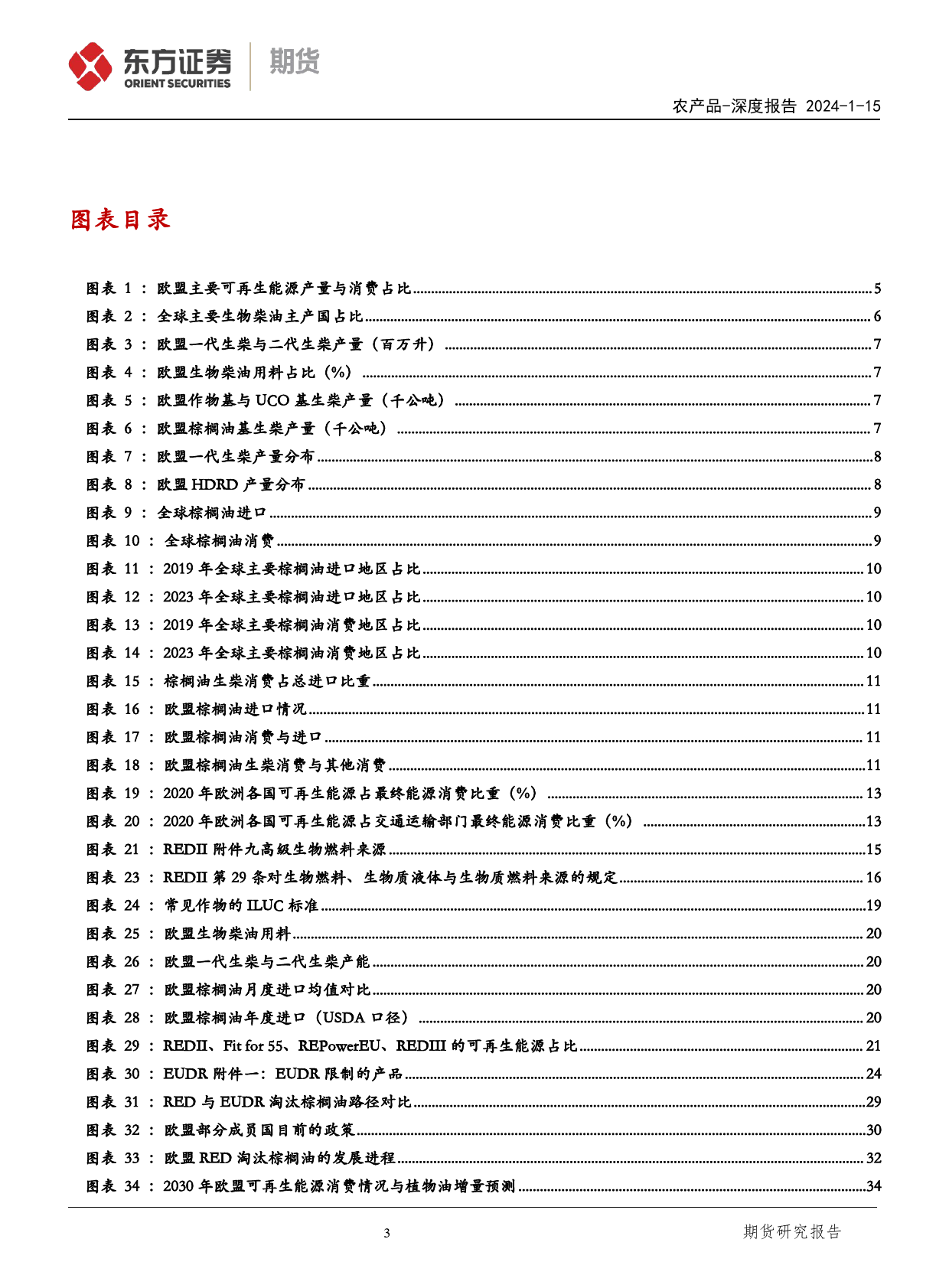 棕榈油深度报告：欧盟可再生能源指令（RED）与零毁林法案（EUDR）-棕榈油前路何去何从？-20240115-东证期货-44页_第3页