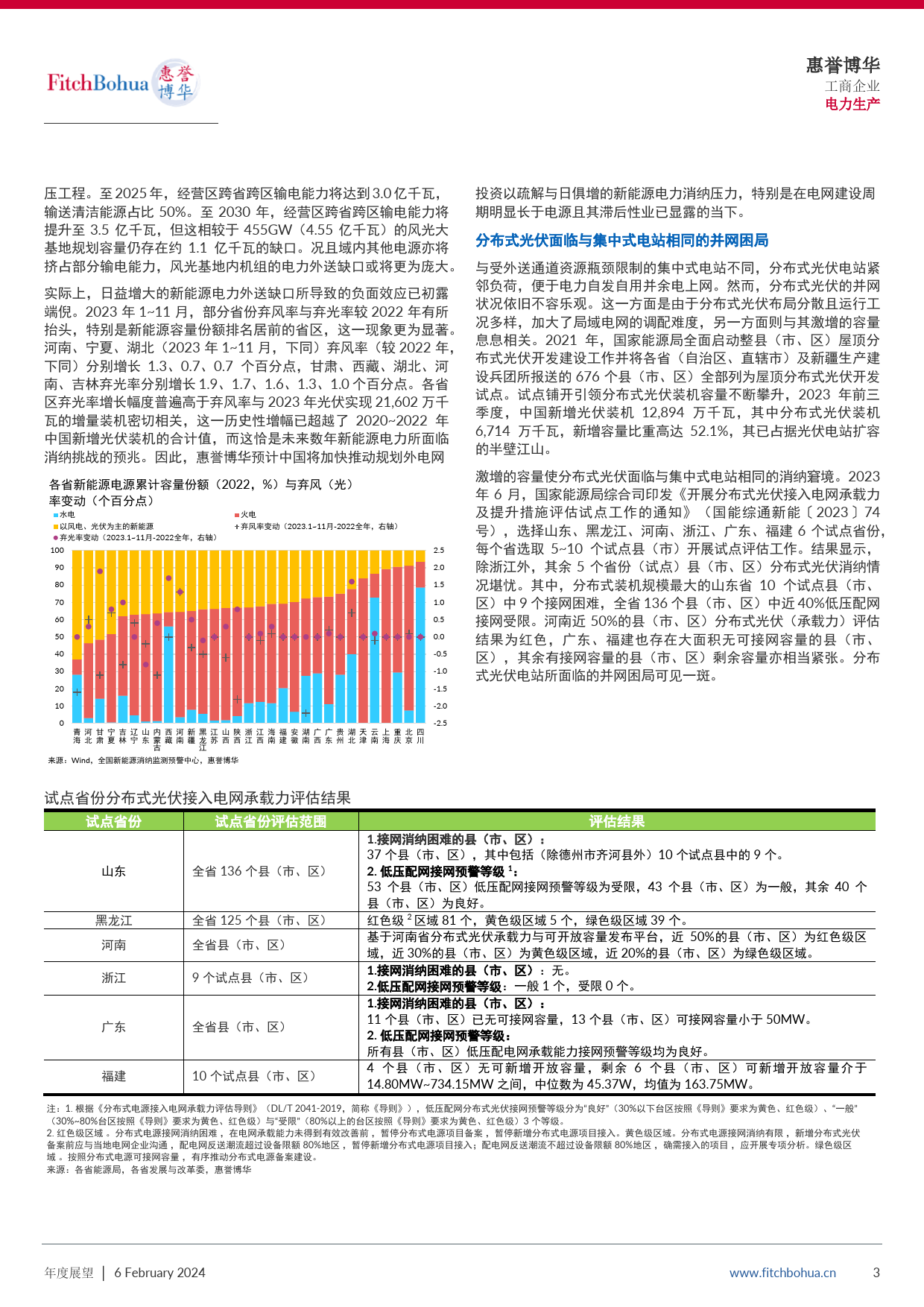 2024年信用展望：电力生产行业——新能源挑战浮现，基础电源利好落地-10页_第3页