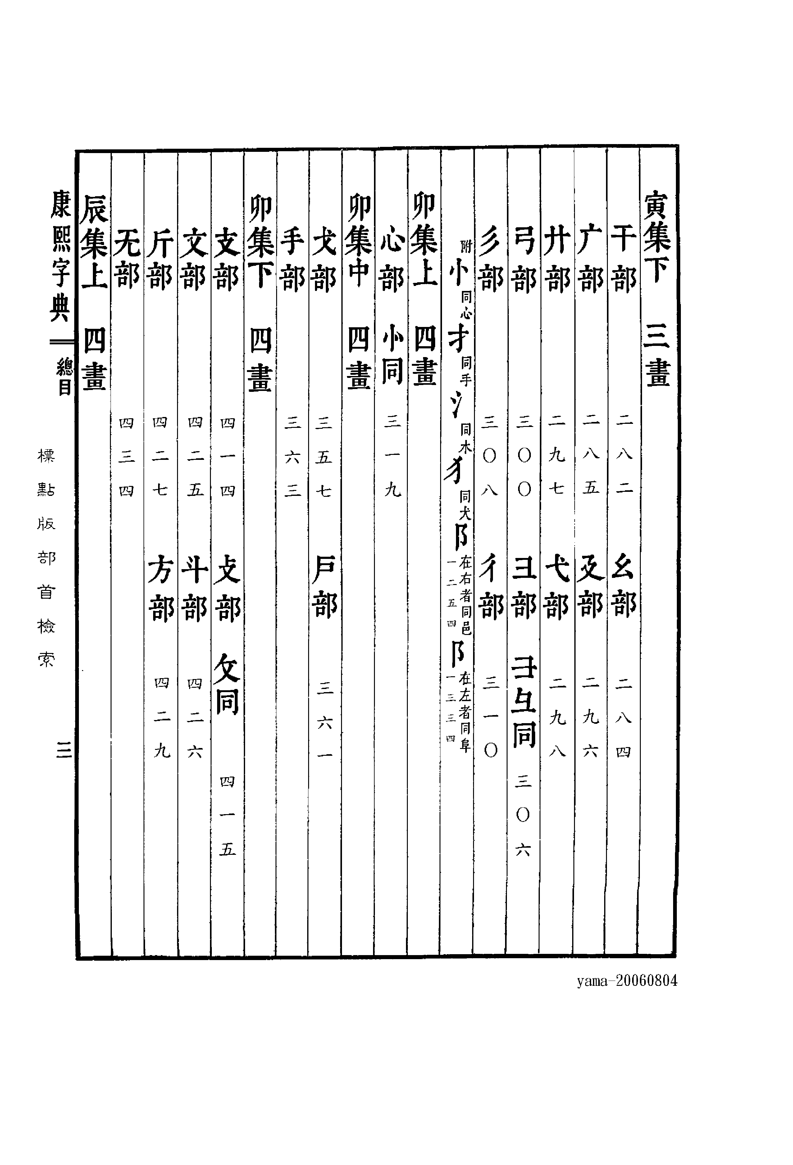 康熙字典--標點版-目錄_第3页