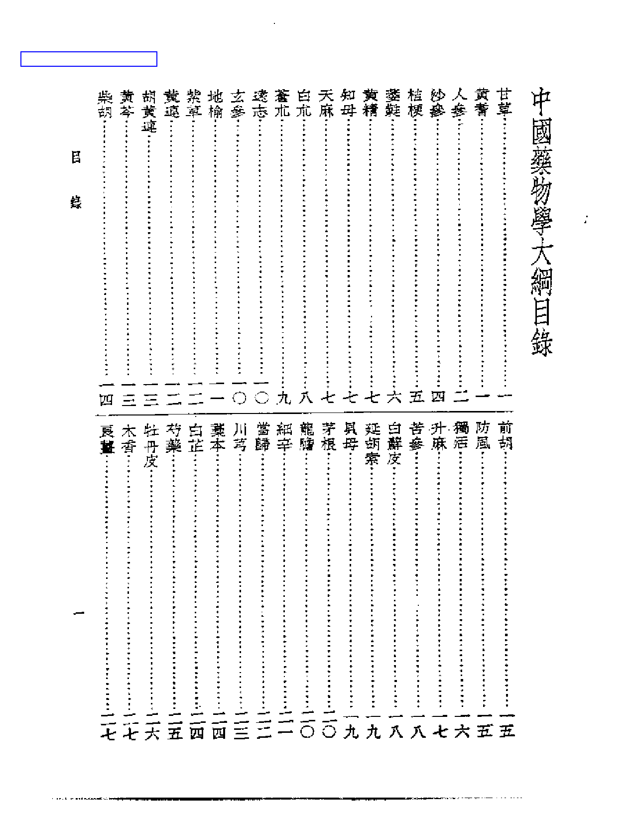 皇汉医学丛书14中国药物学大纲_第1页