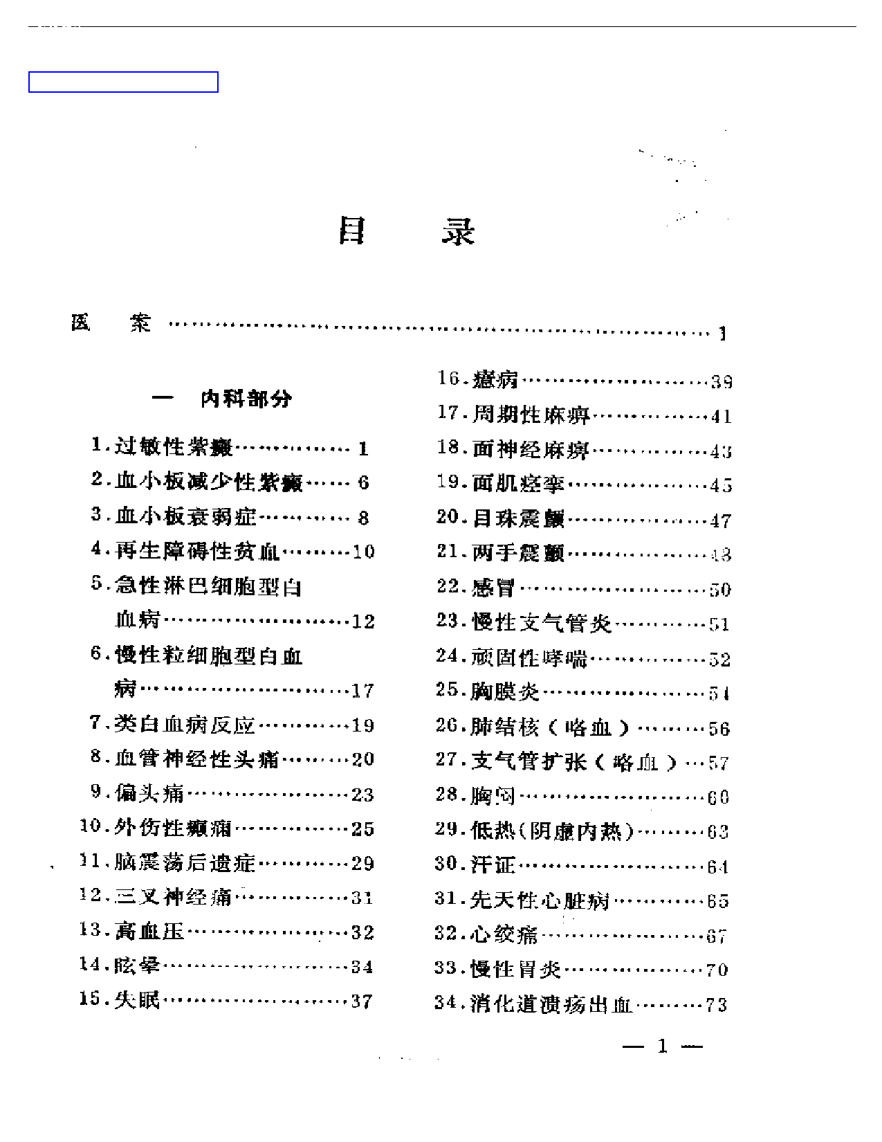 临症医案医方_第1页