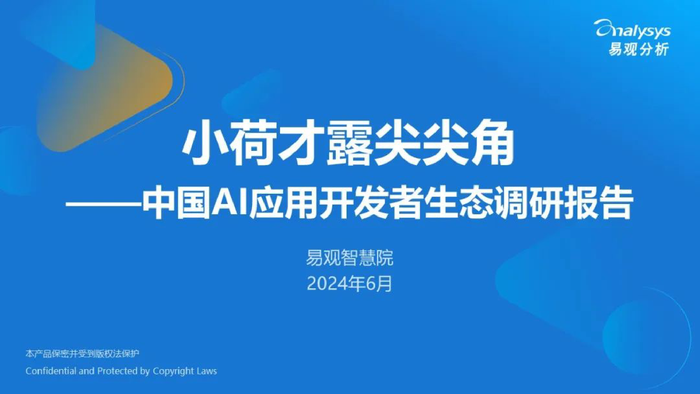 中国AI应用开发者生态调研报告-31页_第1页