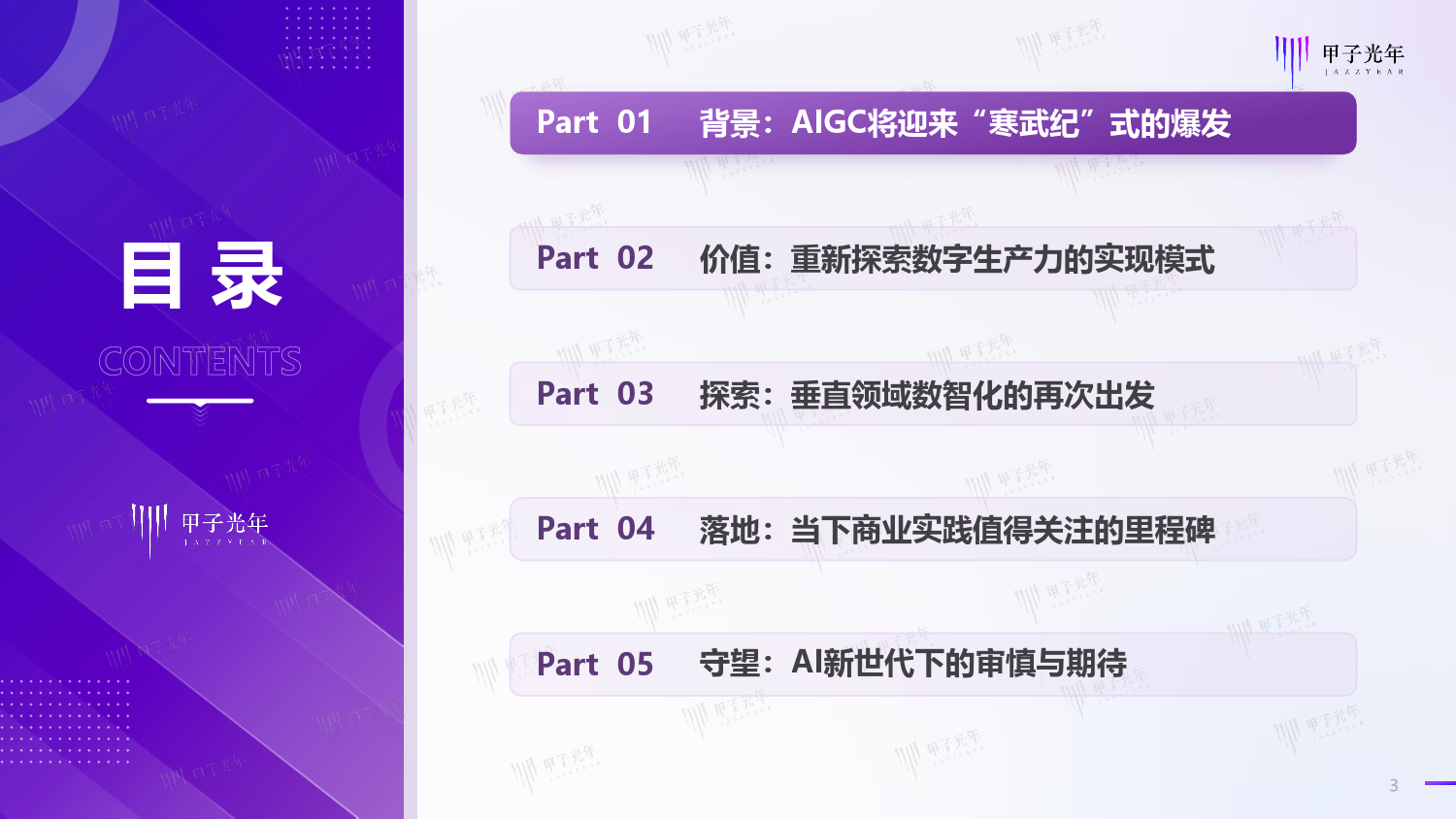 2024年中国AIGC行业应用价值研究报告-甲子光年-2024.6-72页_第3页