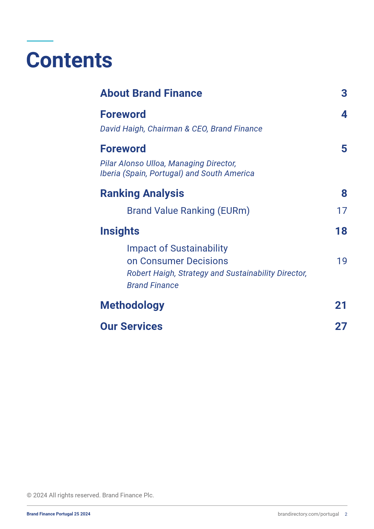 品牌价值-葡萄牙最有价值和最强大品牌25强的2024年度报告（英）-2024-36页_第2页