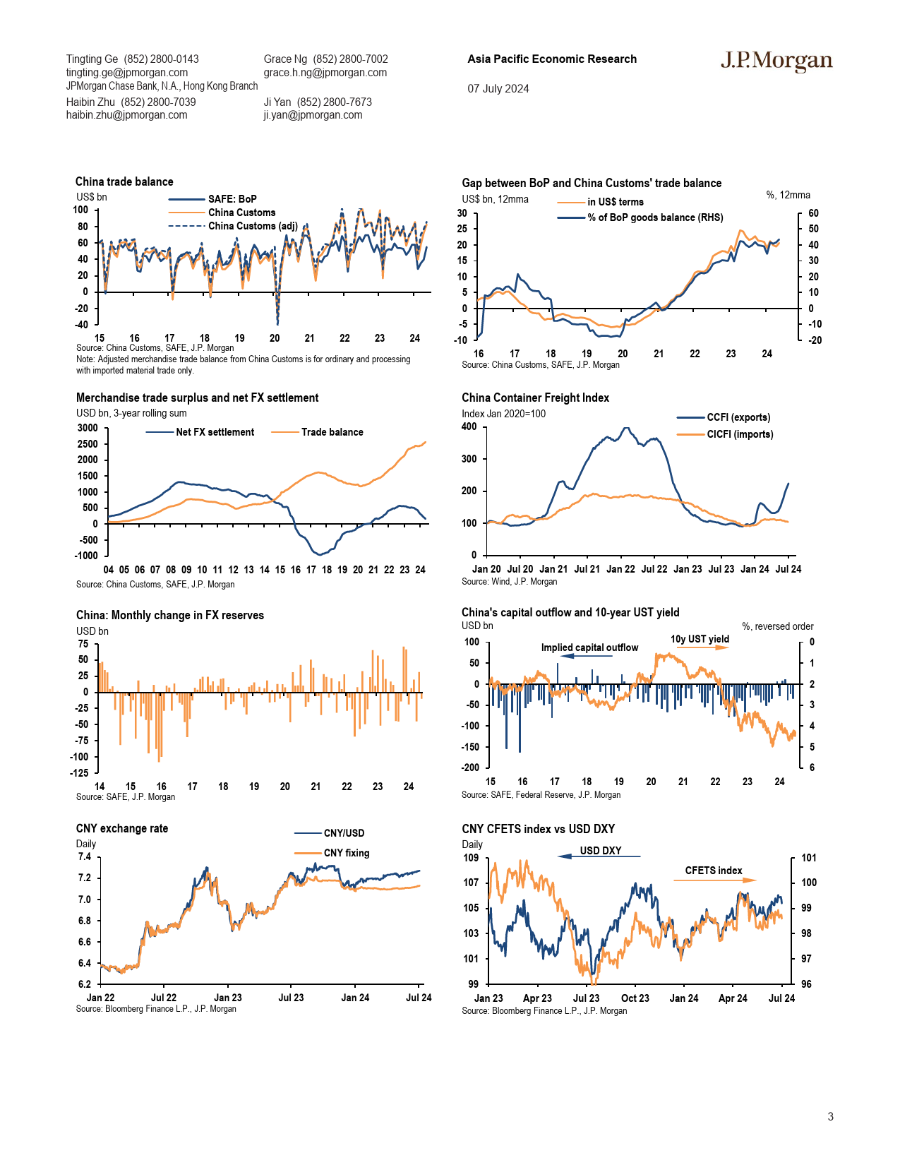 JPMorgan Econ  FI-China FX reserves largely in line with expectation A glance...-109079431_第3页