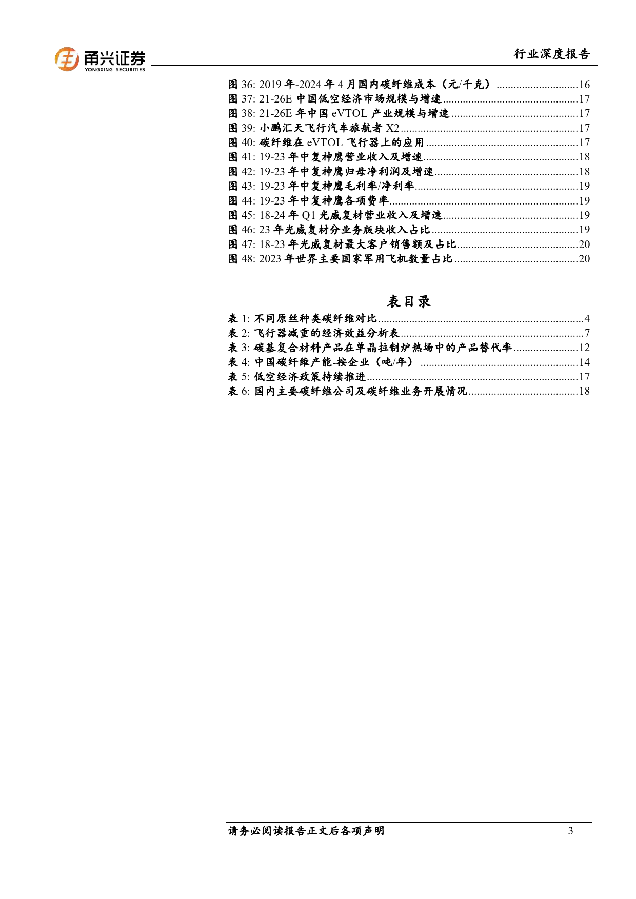 建筑材料行业深度报告：碳纤维长期需求向好，国产替代提速-240624-甬兴证券-22页_第3页